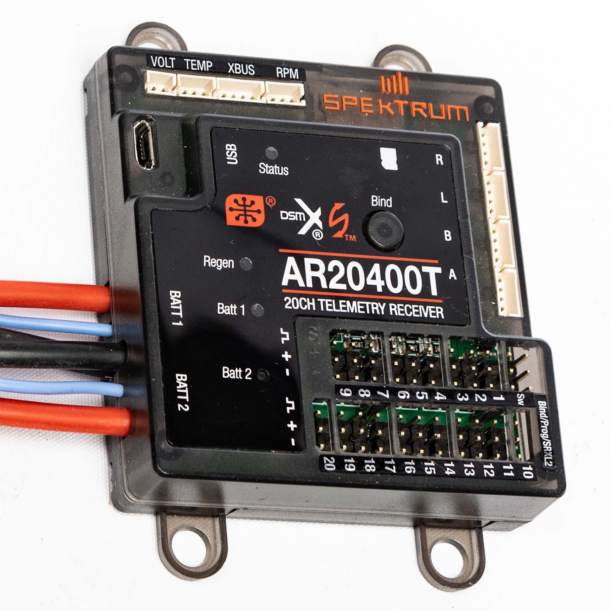 20 Channel PowerSafe Telemetry Receiver-HOBBY ZONE
