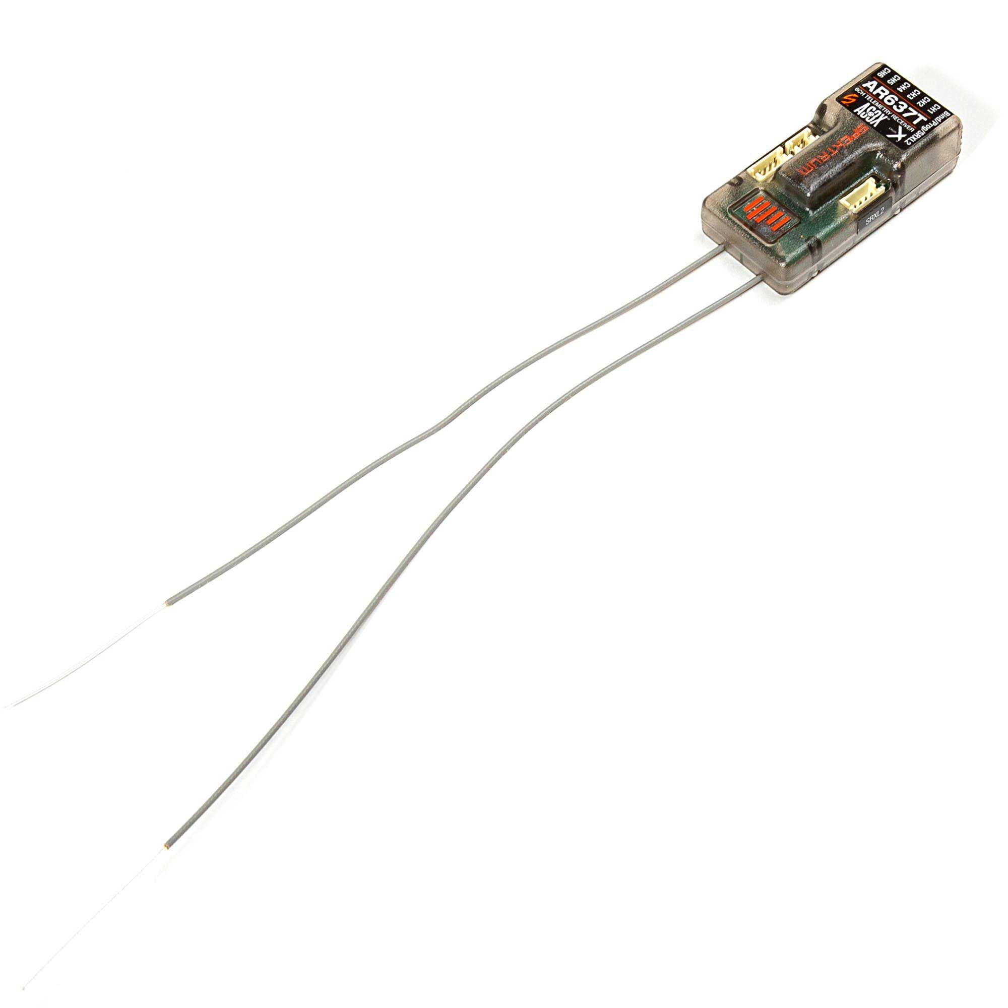AR637T 6 Channel SAFE and AS3X Telemetry Receiver-HOBBY ZONE