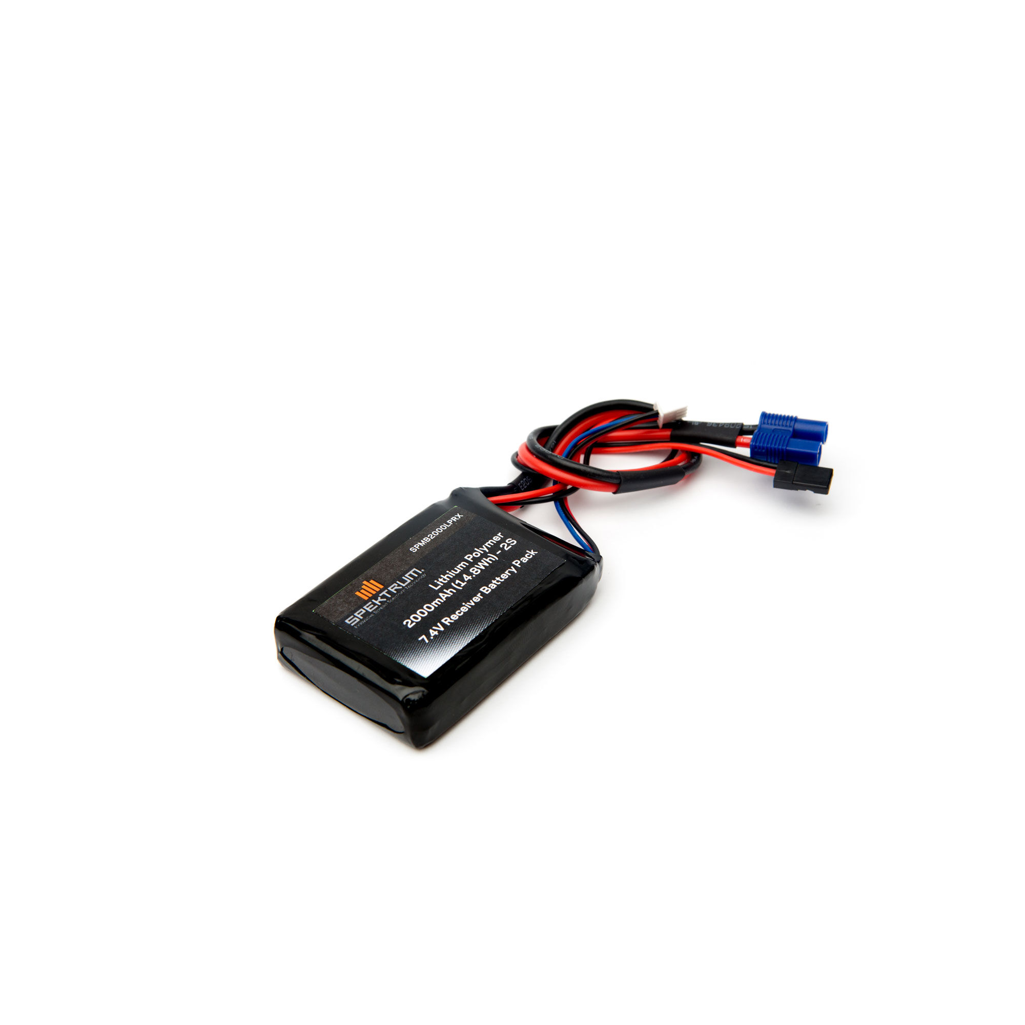2000mAh 2S 7.4V LiPo Receiver Battery-HOBBY ZONE