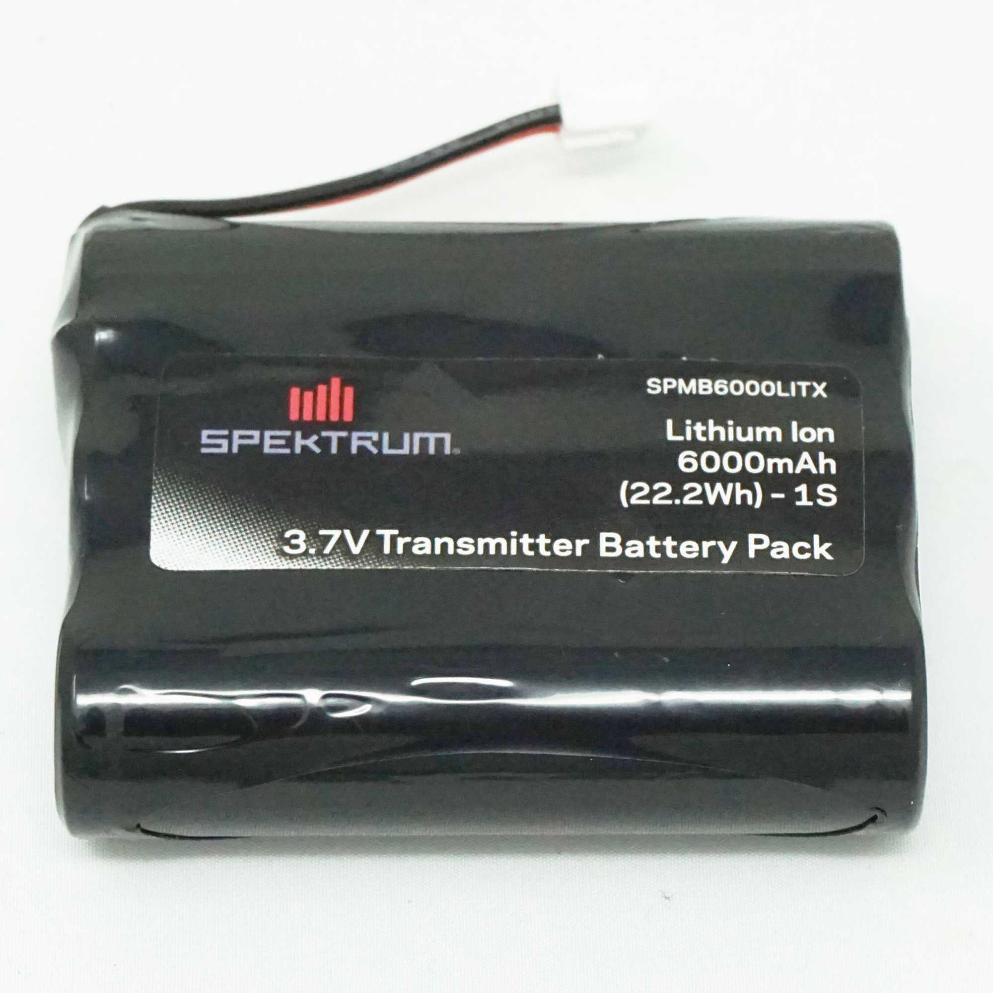 3.7V 6000mAh 1S Tx Battery iX12 NX6 NX8 XH-1S Plug-HOBBY ZONE
