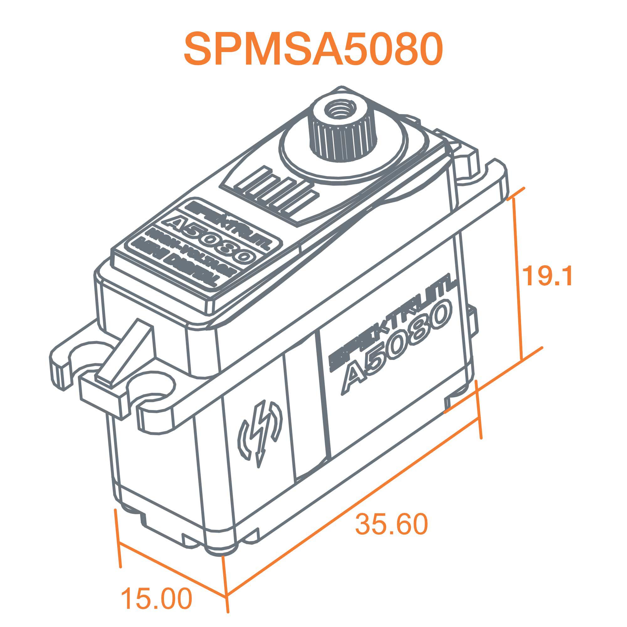 A5080 MT/HS Mini Digital HV Servo-HOBBY ZONE