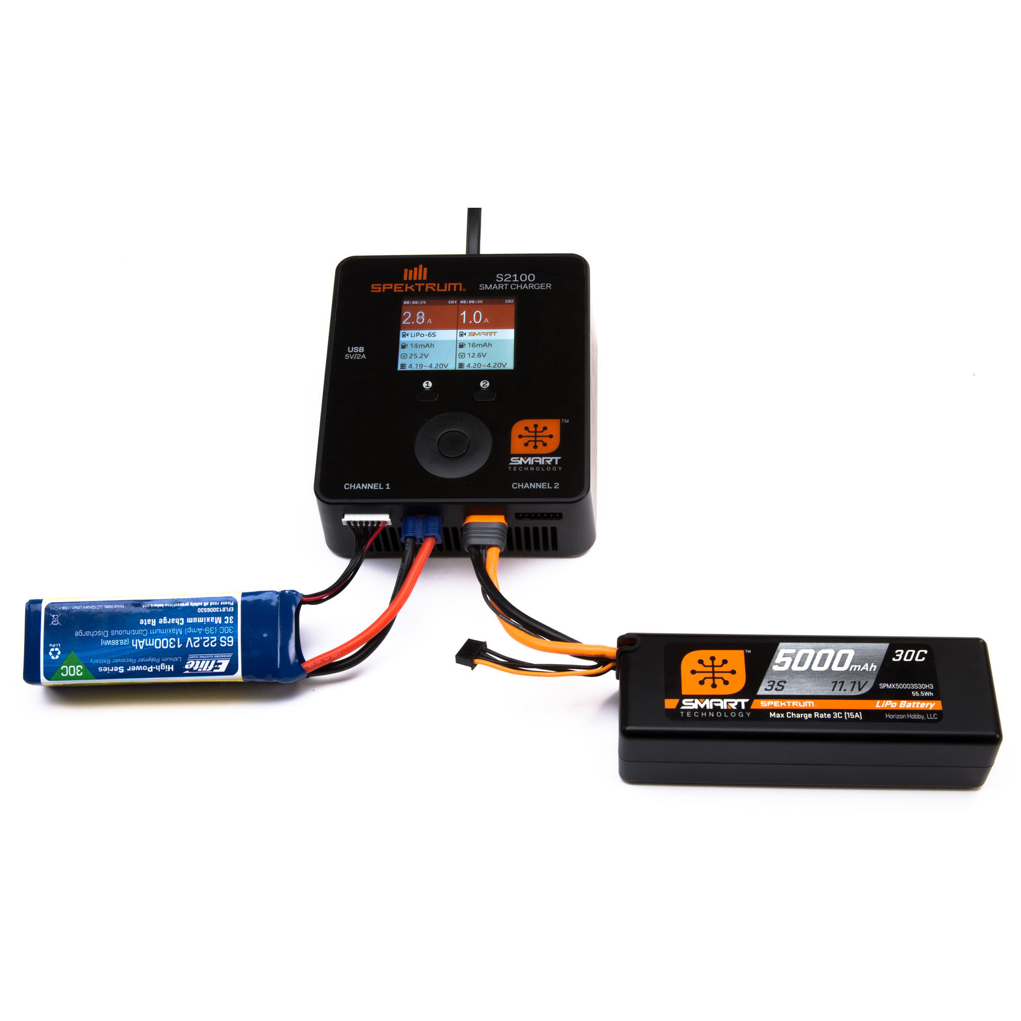 5000mah 6S 22.2V Smart LiPo 30C; IC5-HOBBY ZONE