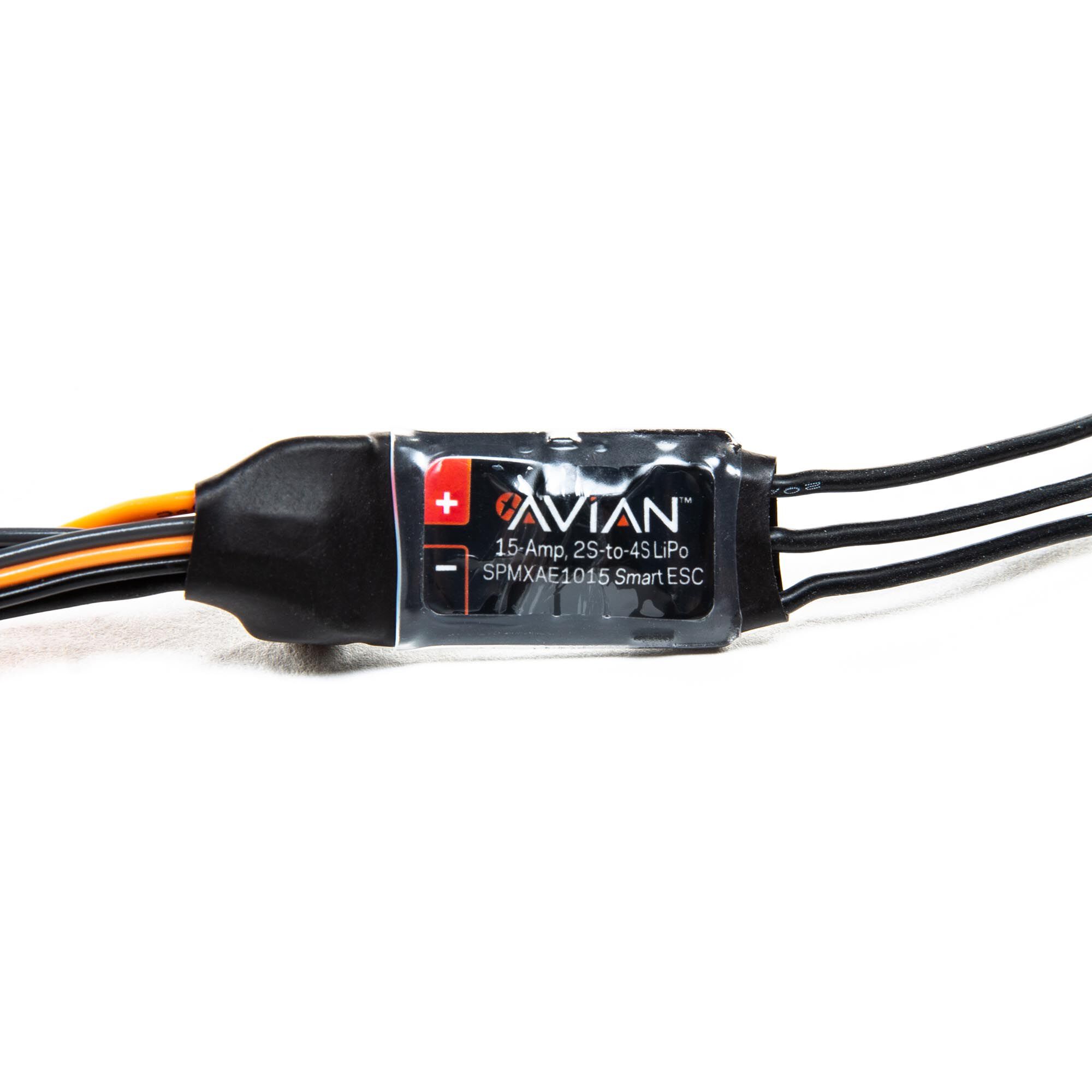 Avian 15-Amp Smart Lite Brushless ESC; 2S-4S IC2-HOBBY ZONE