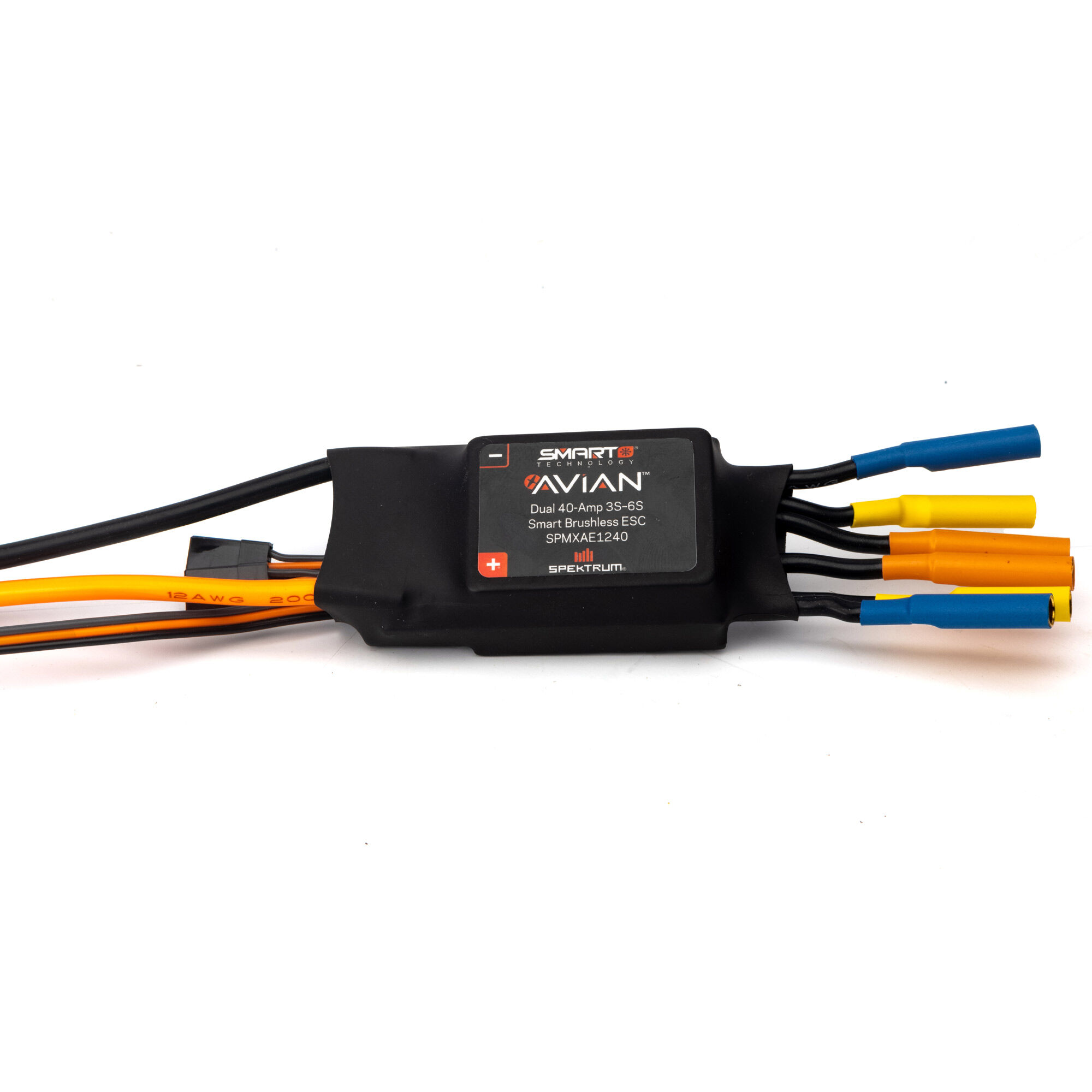 Avian Dual 40 Amp Brushless Smart ESC 3S - 6S-HOBBY ZONE