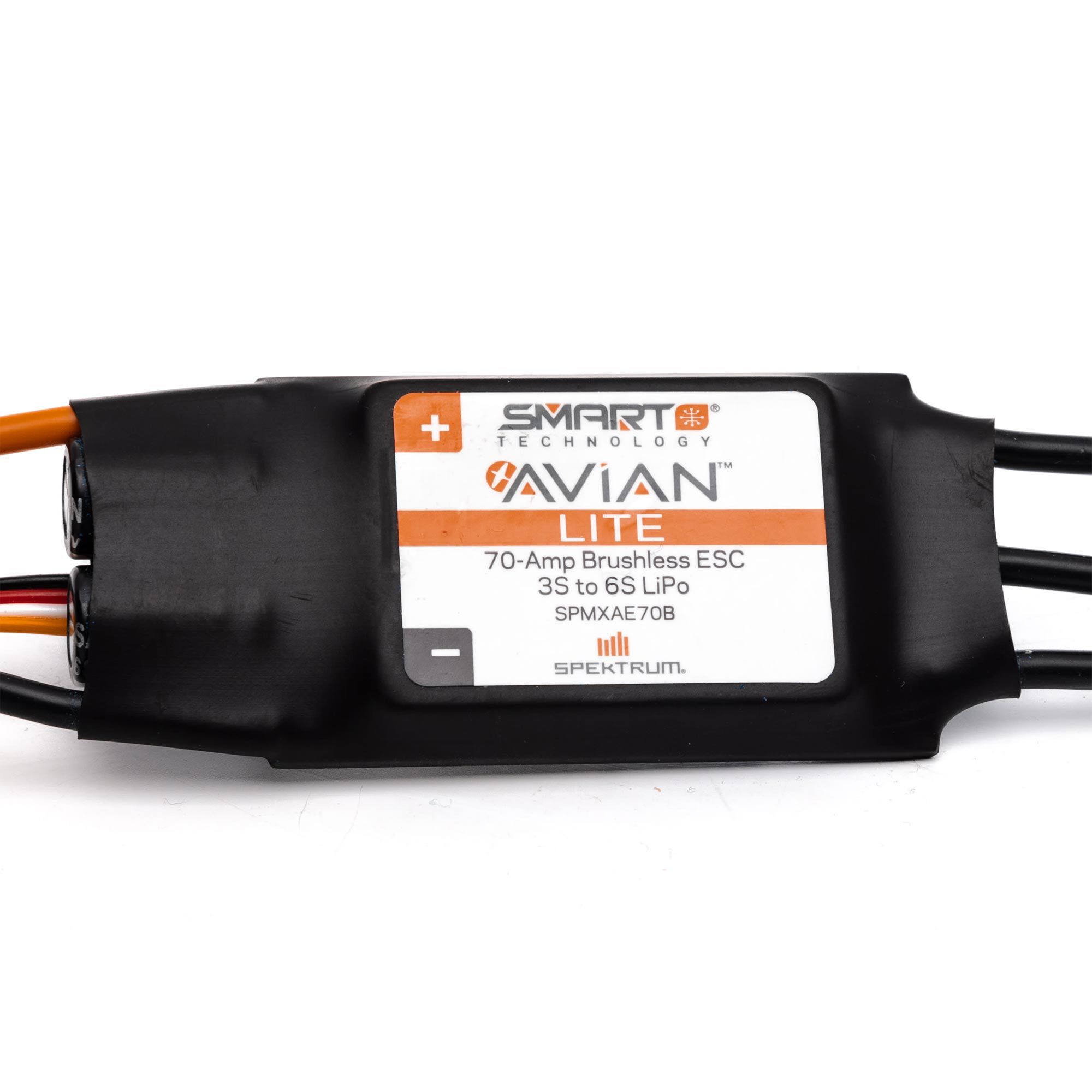 Avian 70-Amp Smart Lite Brushless ESC; 3S-6S IC3-HOBBY ZONE