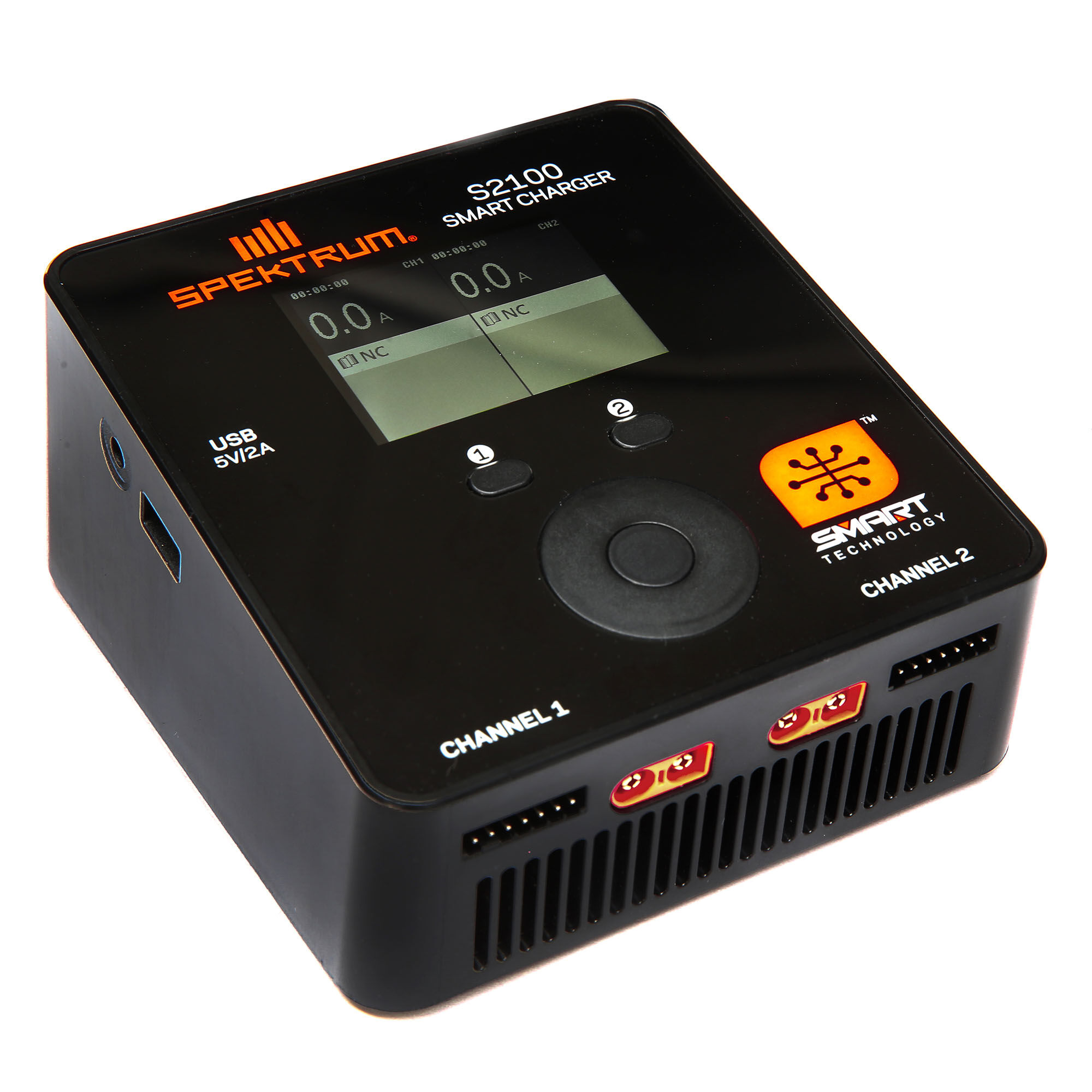Spektrum Smart S2100 AC Charger, 2x100W-SPMXC1010