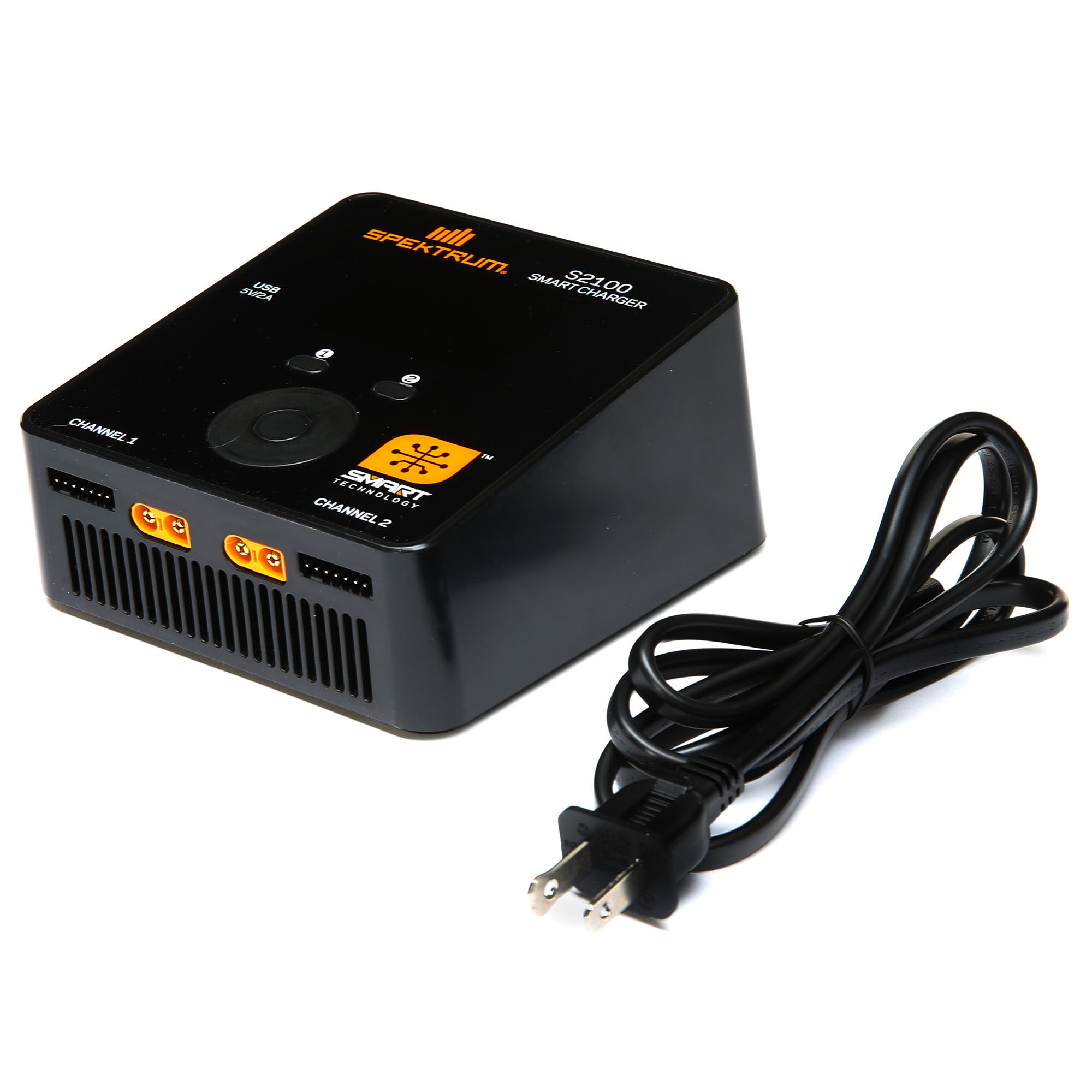 Spektrum Smart S2100 AC Charger, 2x100W-HOBBY ZONE