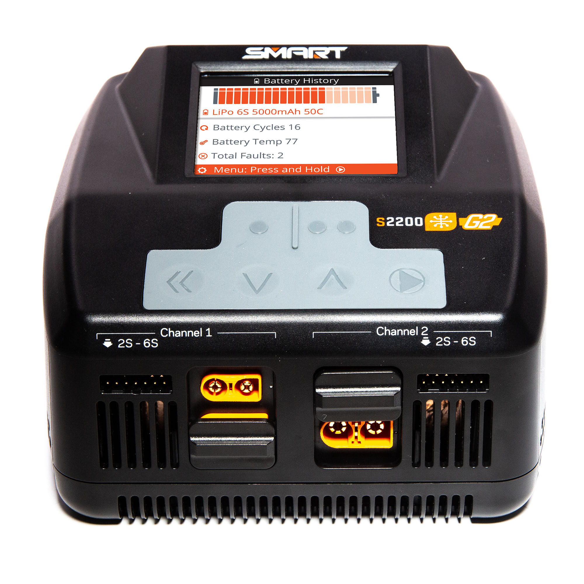 Smart S2200 G2 AC Charger, 2x200W-HOBBY ZONE