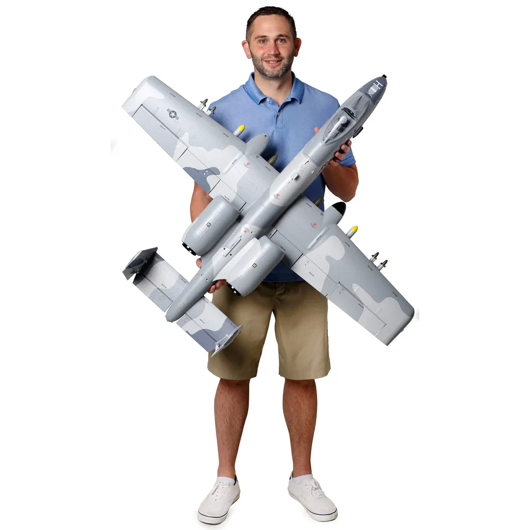 E-flite A-10 Thunderbolt II Twin 64mm EDF BNF-B AS3X/SAFE-HOBBY ZONE