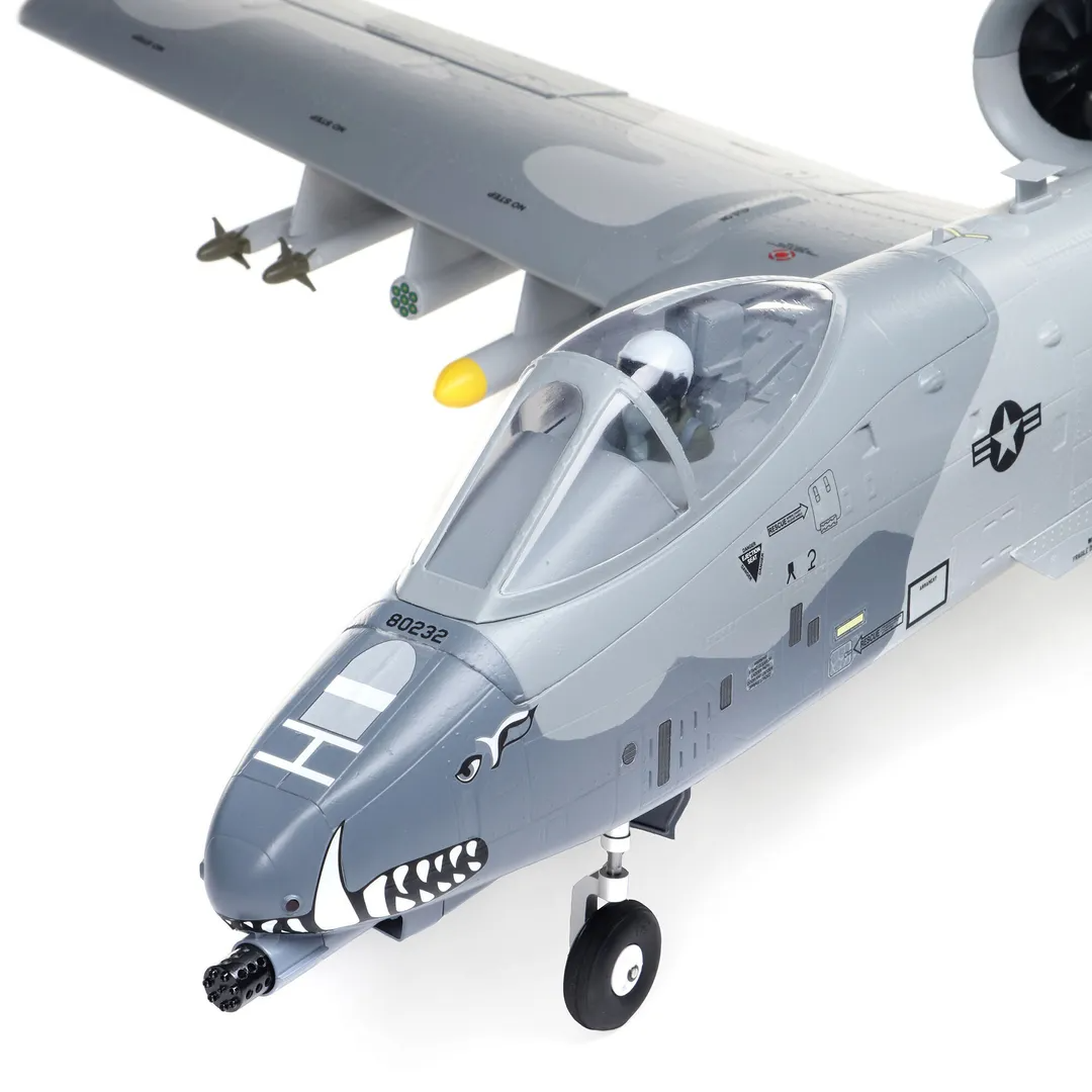 E-flite A-10 Thunderbolt II Twin 64mm EDF BNF-B AS3X/SAFE-HOBBY ZONE