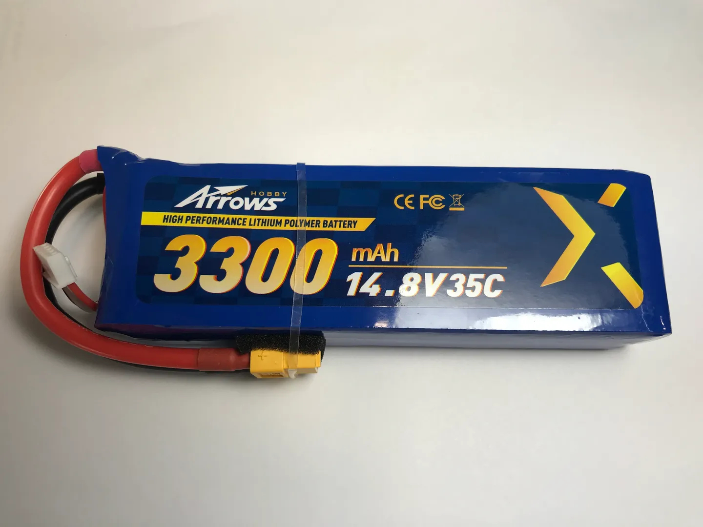 14.8V 3300mAh 35C LiPo Battery with XT60 Connector