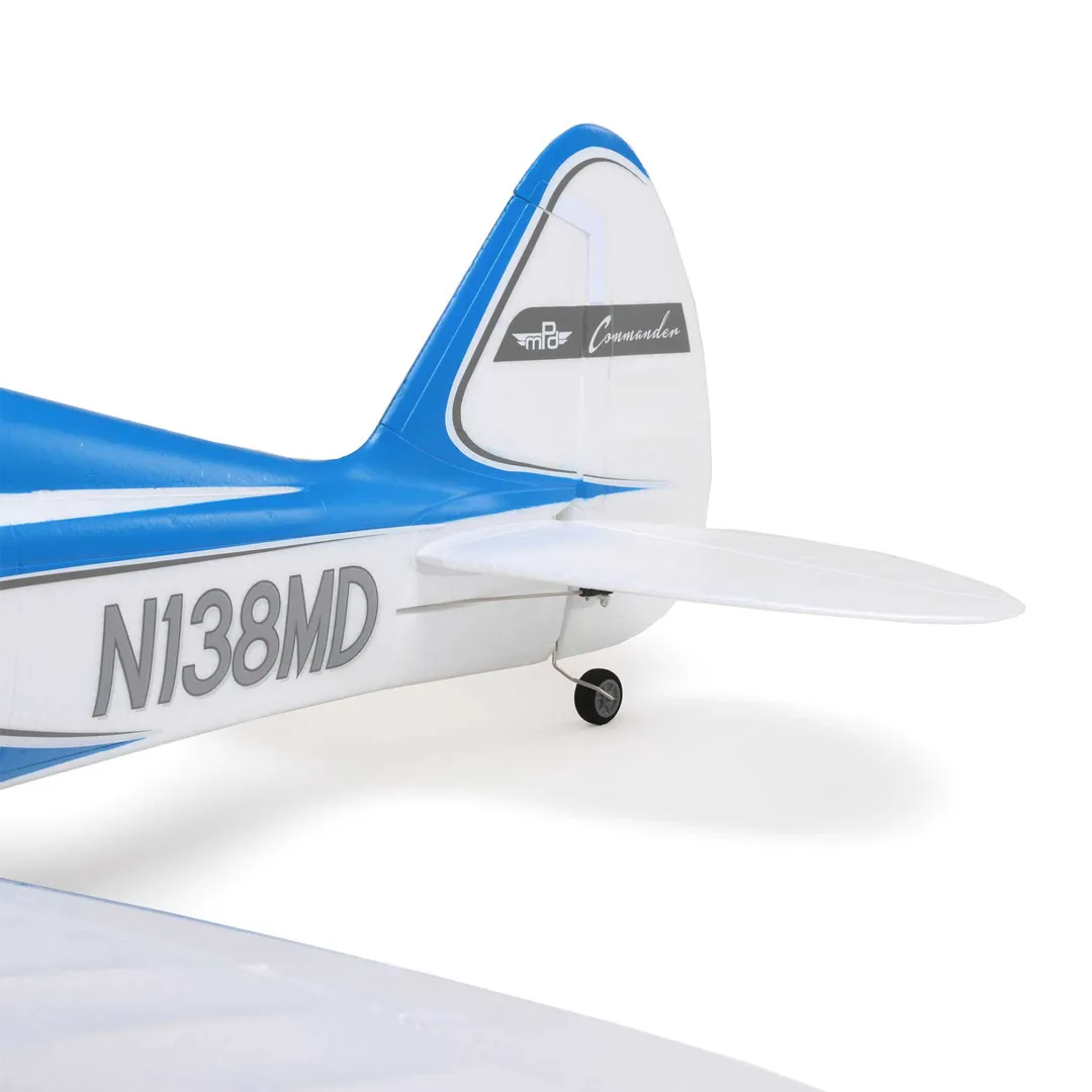 E-flite Commander mPd 1.4m BNF Basic w/ AS3X & SAFE Select-HOBBY ZONE