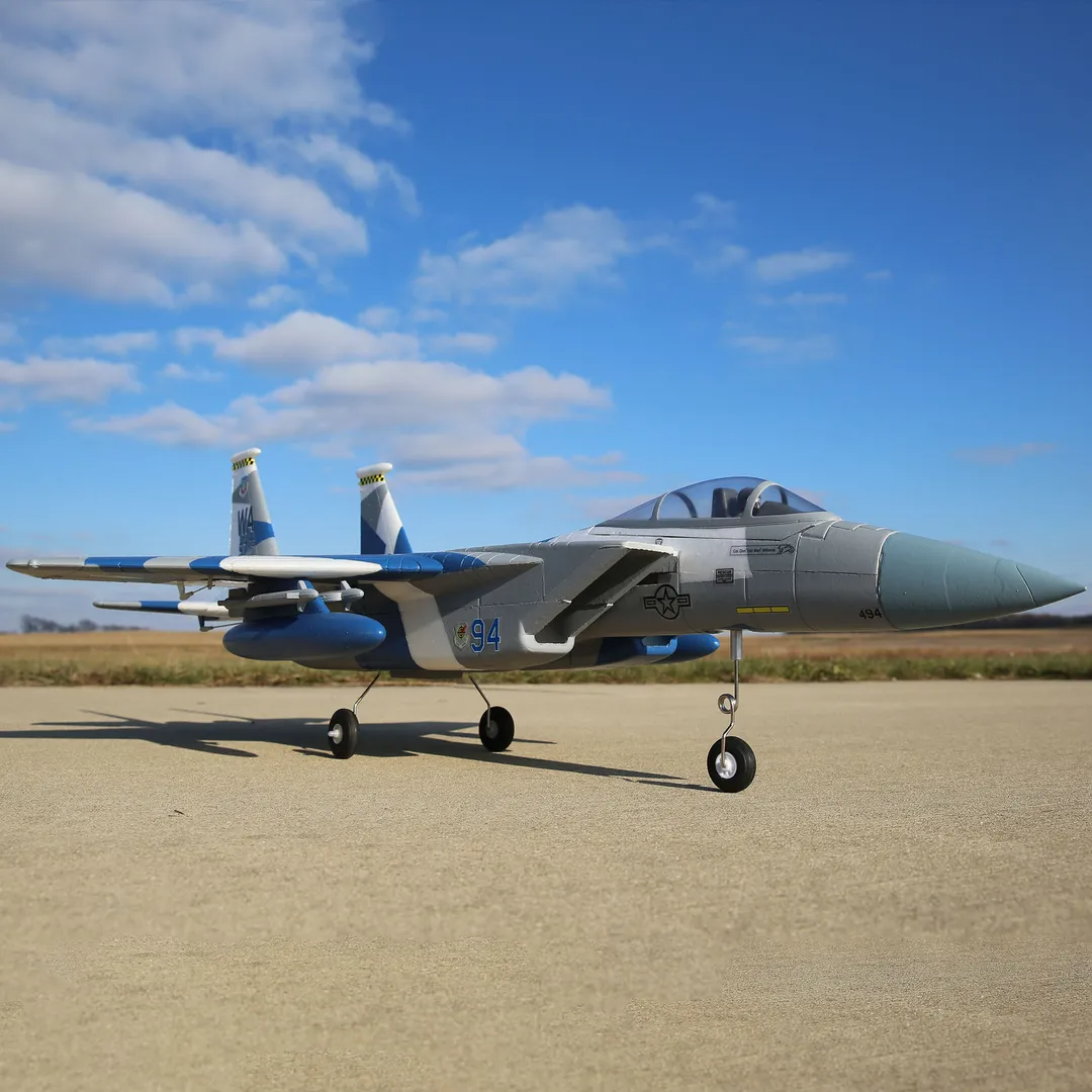 E-flite F-15 64mm BNF Basic w/AS3X & SAFE-HOBBY ZONE