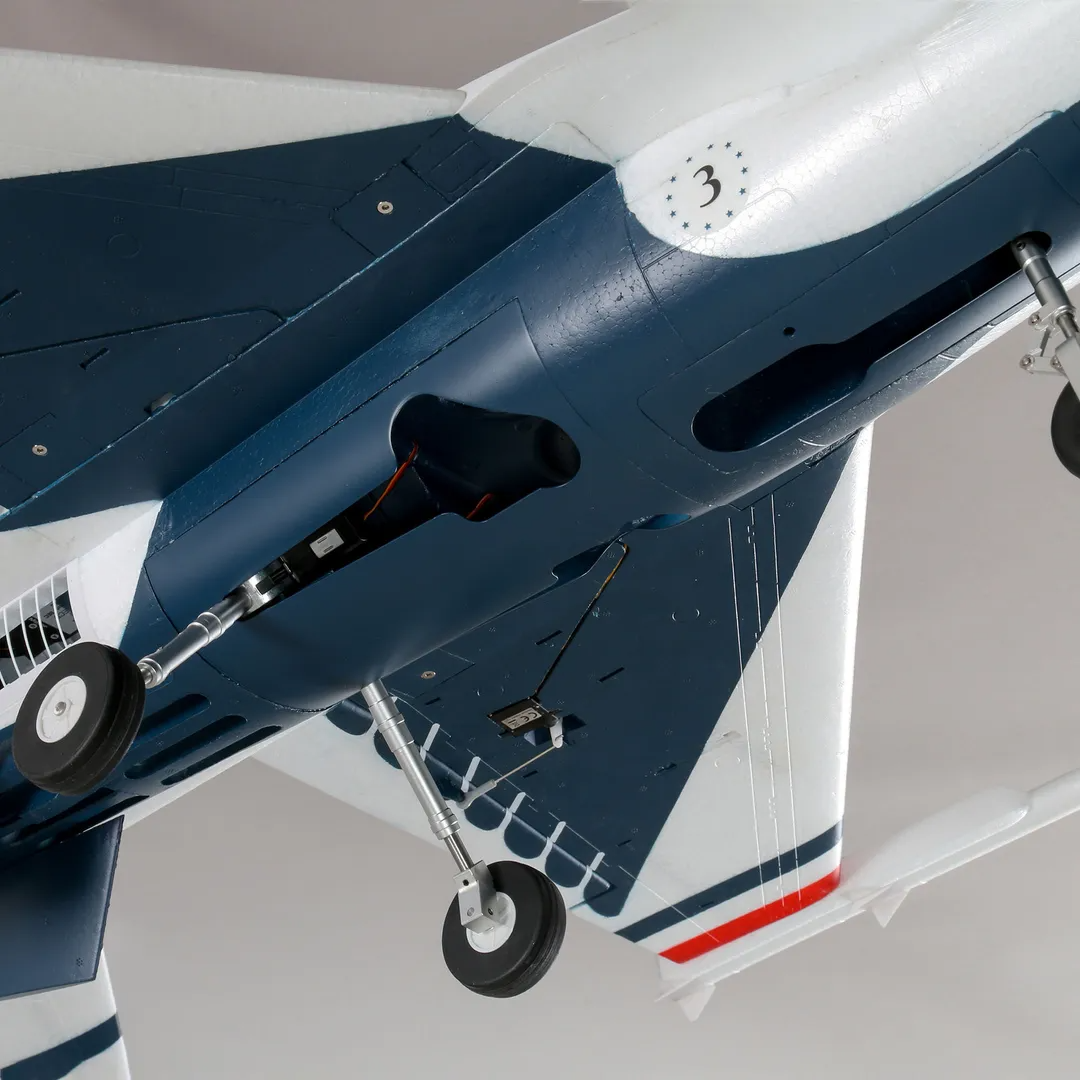 E-flite F-16 70mm EDF BNF Basic w/AS3X and SS-HOBBY ZONE