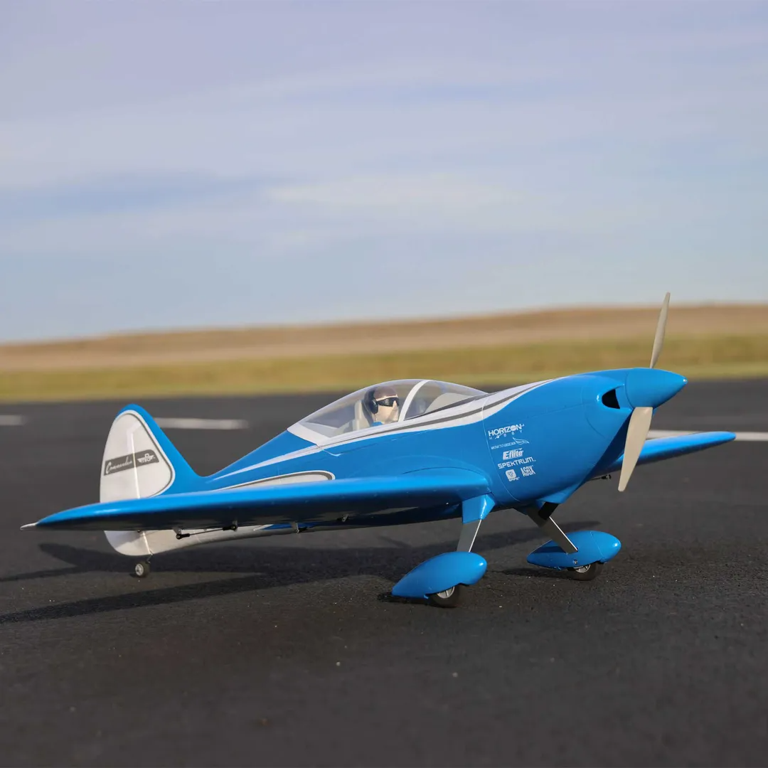 E-flite Commander mPd 1.4m BNF Basic w/ AS3X & SAFE Select-HOBBY ZONE