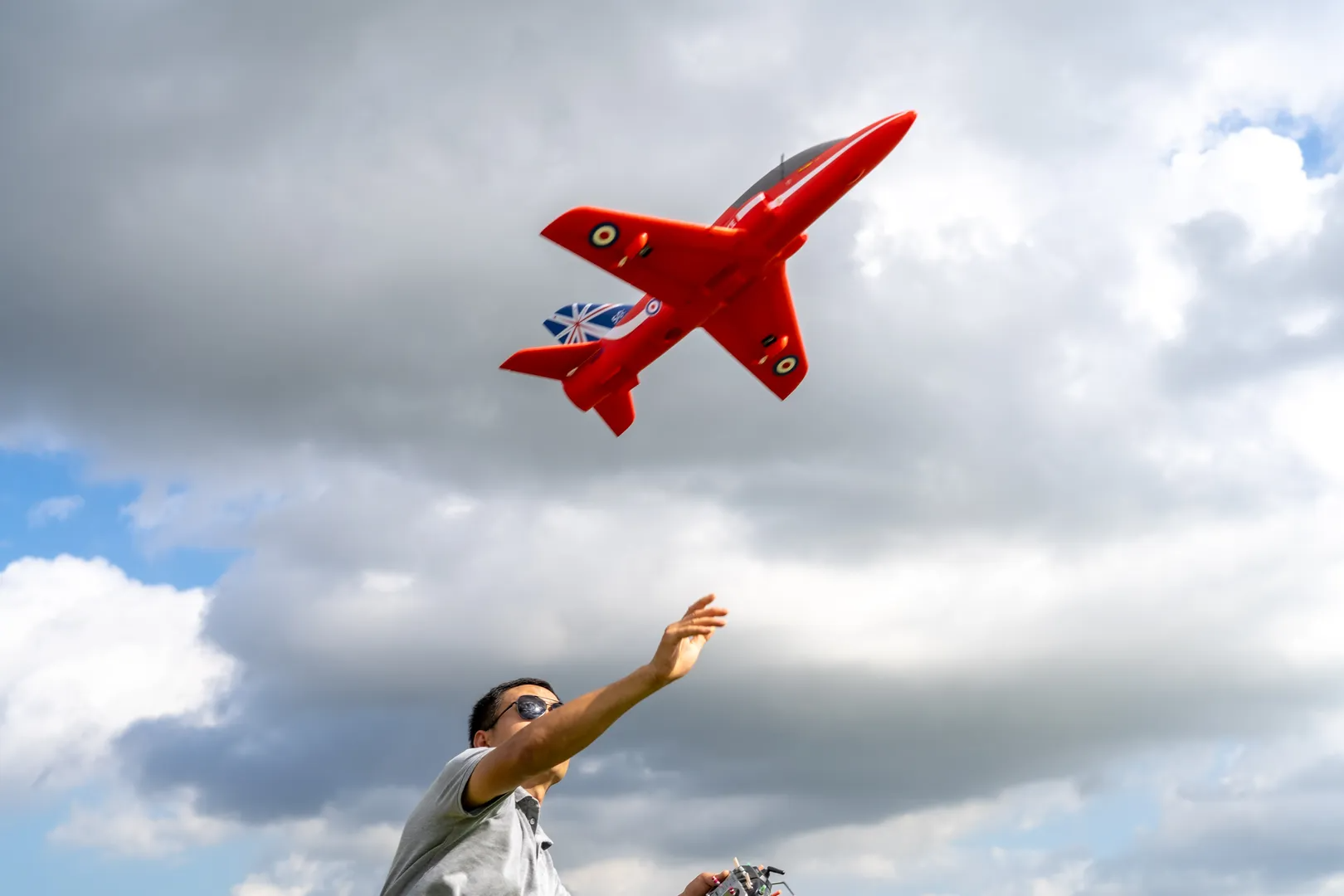 Arrows BAE Hawk 'Red Arrows' 50mm EDF PNP with Vector Flight Stabilization System-HOBBY ZONE