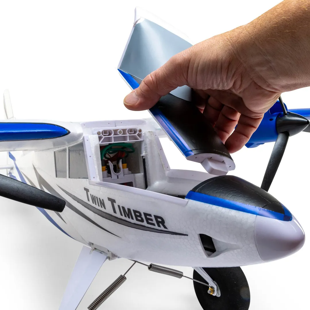 E-flite Twin Timber 1.6m BNF-B-HOBBY ZONE