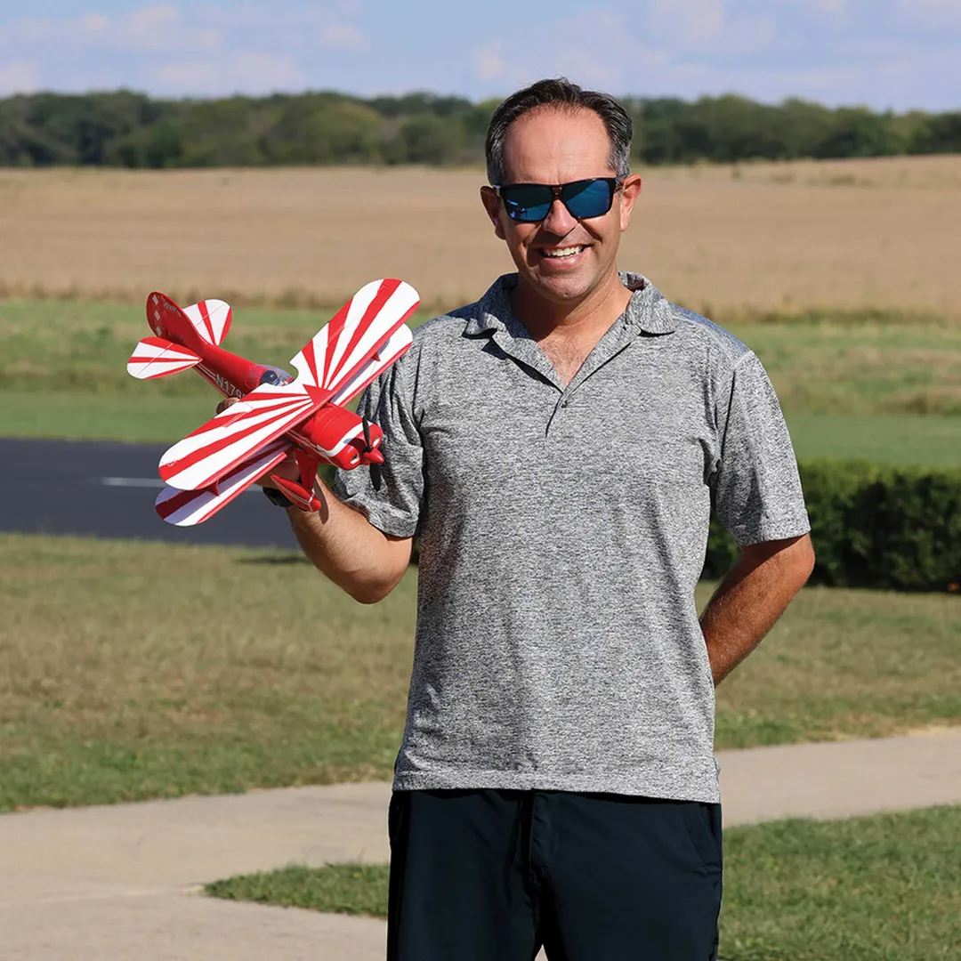 E-flite UMX Pitts S-1S BNF Basic with AS3X and SAFE-HOBBY ZONE