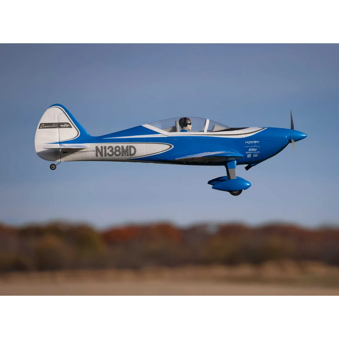 E-flite Commander mPd 1.4m BNF Basic w/ AS3X & SAFE Select-HOBBY ZONE
