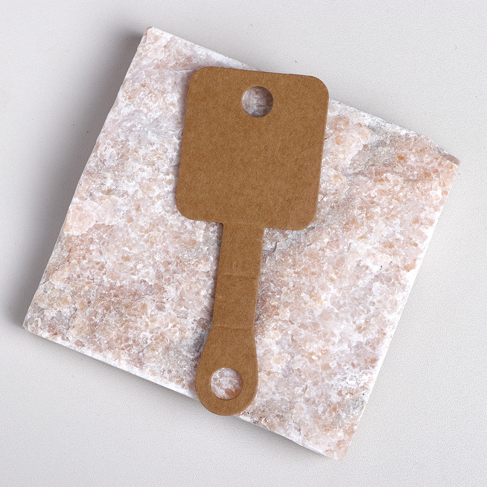 50 pieces 4x10 cm Round Corner Sticky Folder Necklace Bracelet Display Cards For Jewelry Package (Donimay)(Personalise Available)