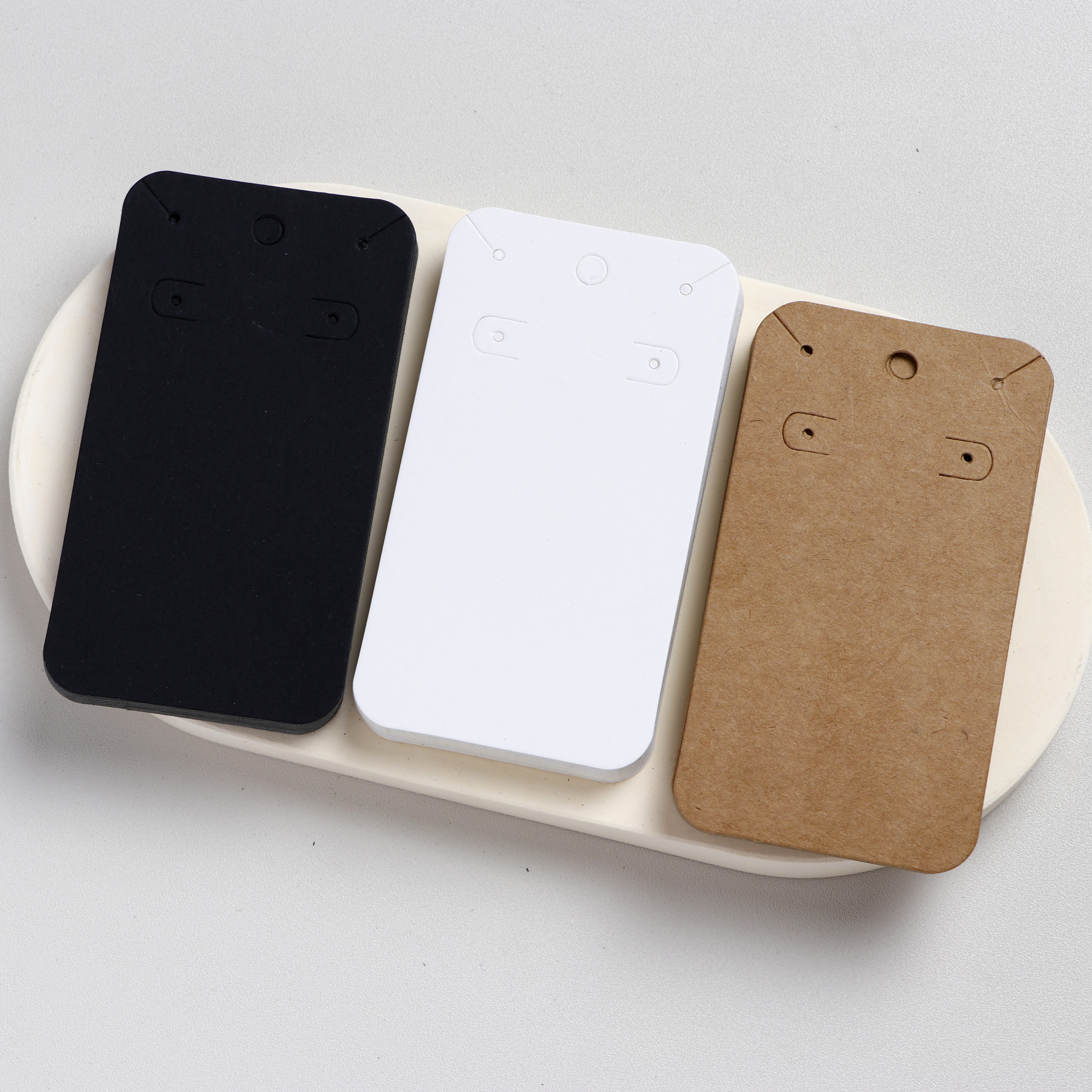 50 pieces 4.8X8.8cm Round Corner Bracelet Display Cards For Jewelry Package (Donimay)(Personalise Available)