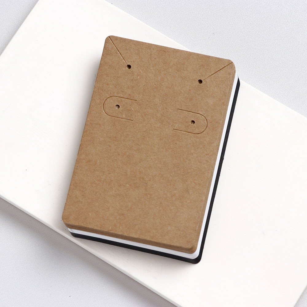 50 pieces 6x9 cm Round Paper Necklace Earring Display Cards For Jewelry Package (Donimay)(Personaliave Available)