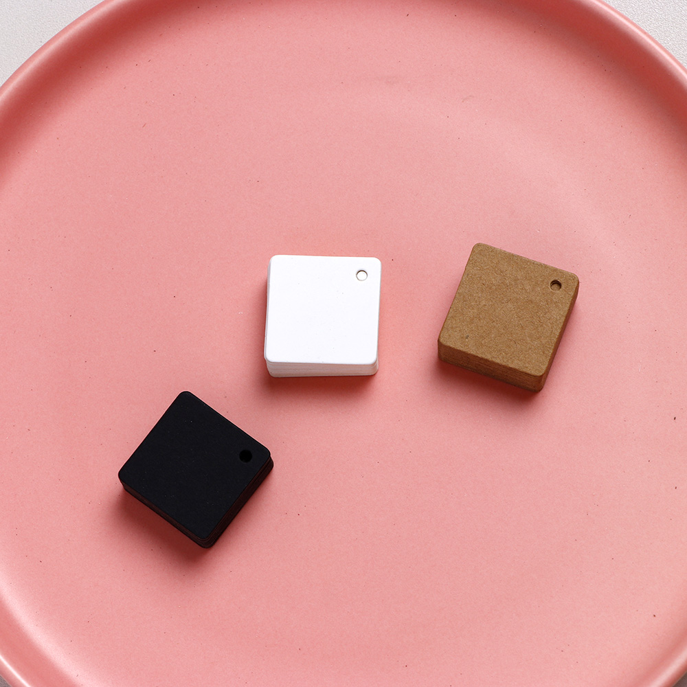 50 pieces 2.5x2.5cm Round Corner Label Cards (Donimay)(Personalise Available)