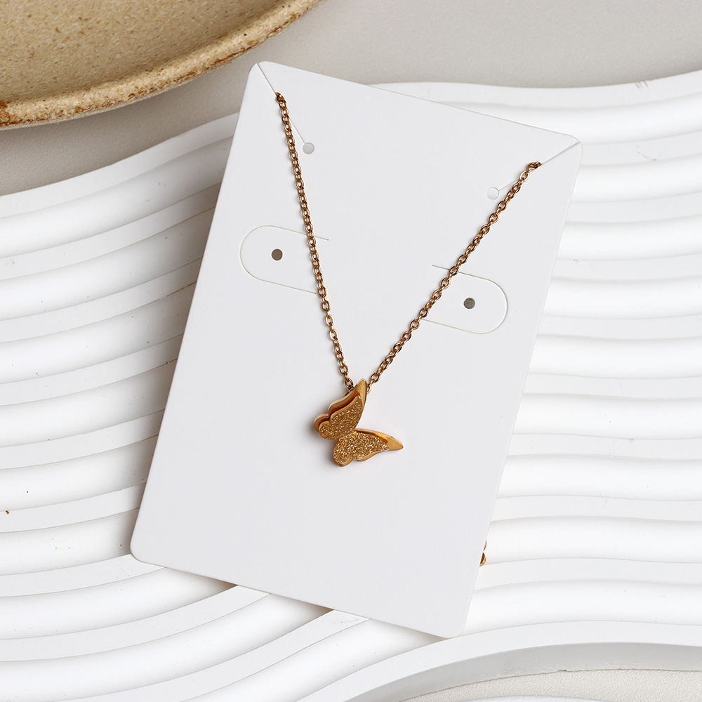 50 pieces 6x9 cm Round Paper Necklace Earring Display Cards For Jewelry Package (Donimay)(Personaliave Available)