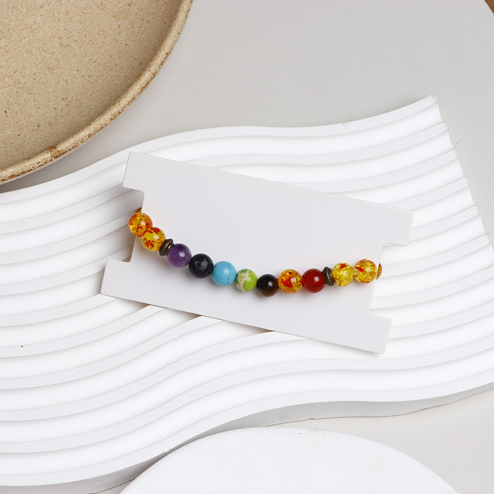 50 pieces 5x10 cm Round Corner Bracelet Display Cards For Jewelry Package (Donimay)(Personalise Available)