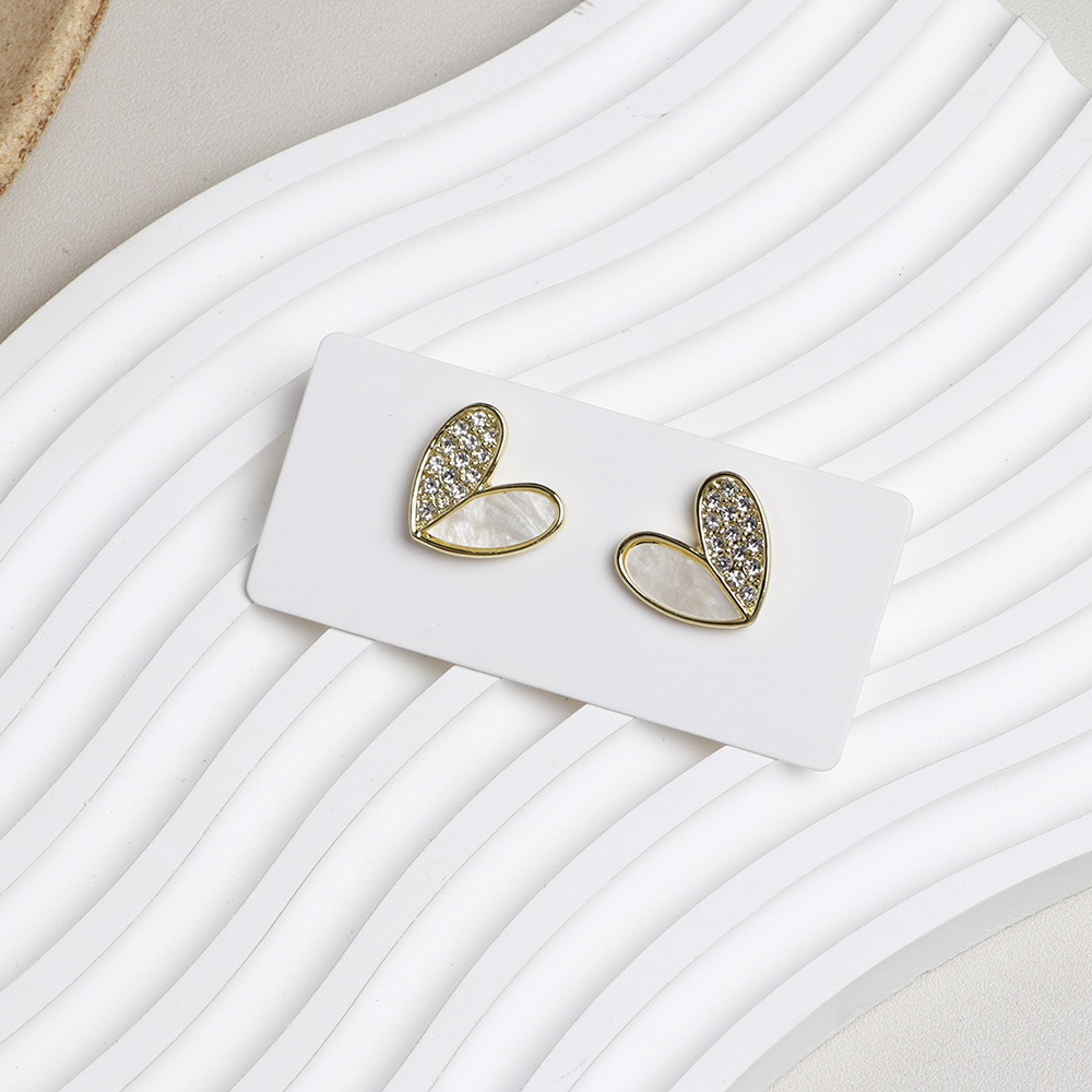 50 pieces 6.5x3cm Square Corner Earring Display Cards For Jewelry Package (Donimay)(Personalise Available)