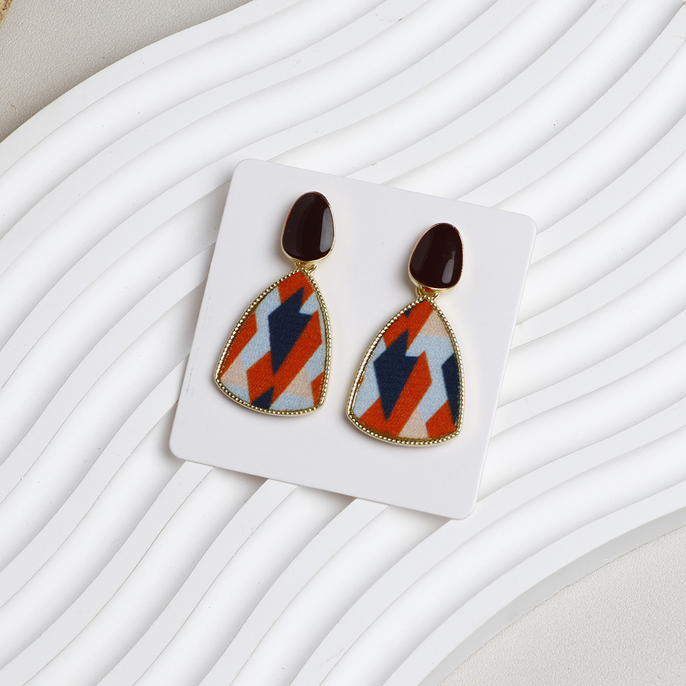 50 pieces 5x5cm Round Corner Earring Display Cards For Jewelry Package (Donimay)(Personalise Available)