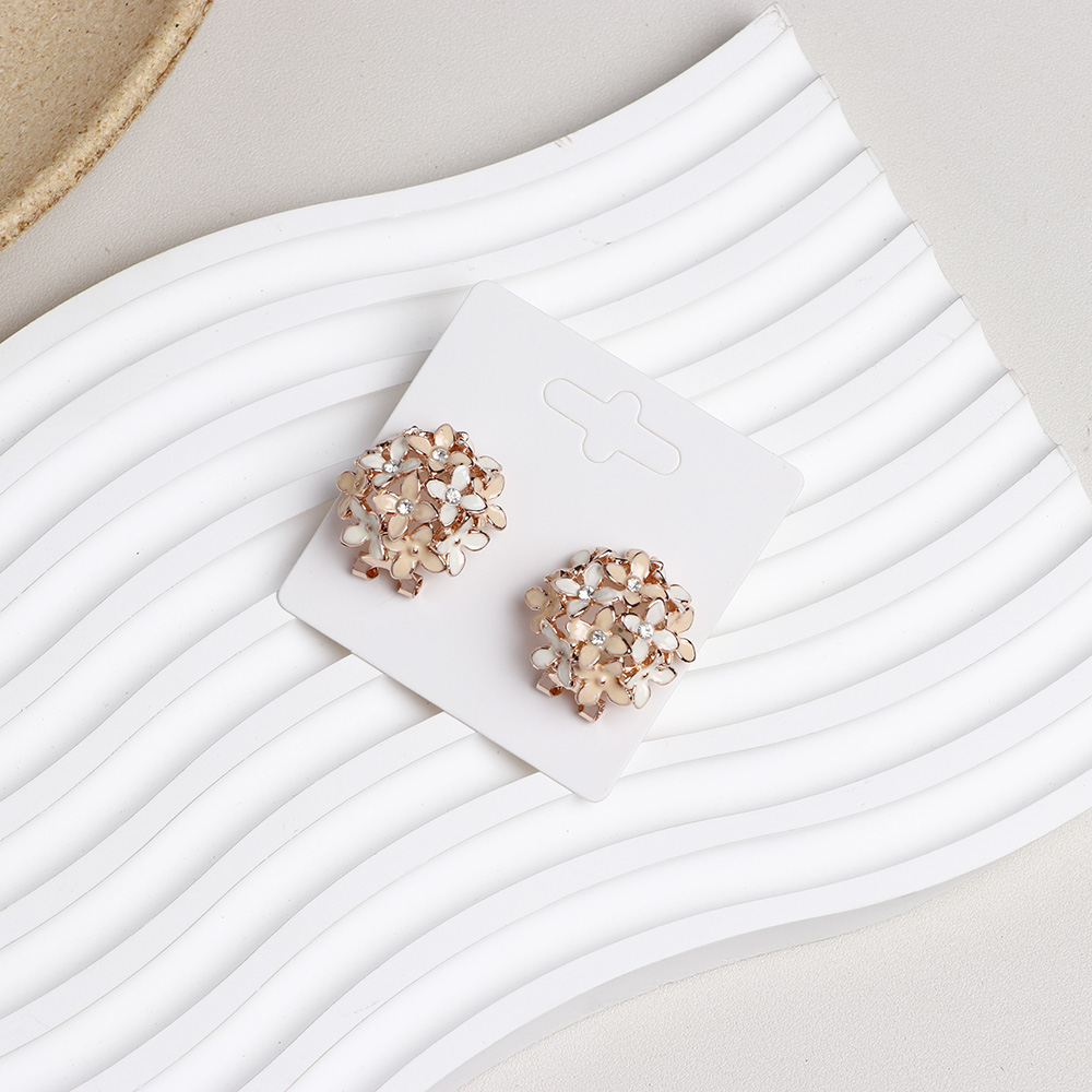 50 pieces 5x5cm Round Corner Earring Display Cards For Jewelry Package (Donimay)(Personalise Available)