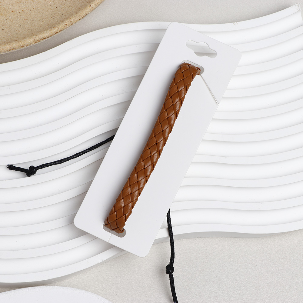 50 pieces 4x11.5 cm Round Corner Bracelet Display Cards For Jewelry Package (Donimay)(Personalise Available)