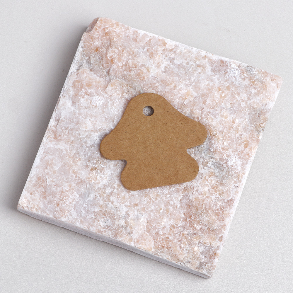 50 pieces 5x4.5cm Muchroom Label Tag Cards For Jewelry Package (Donimay)(Personalise Available)