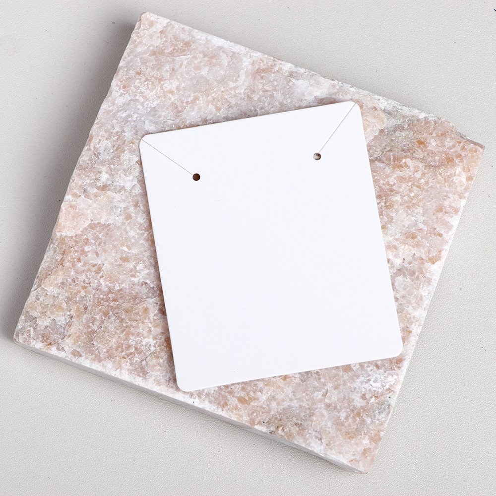 50 pieces 6x9cm Round Corner Earring Display Cards For Jewelry Package (Donimay)(Personalise Available)