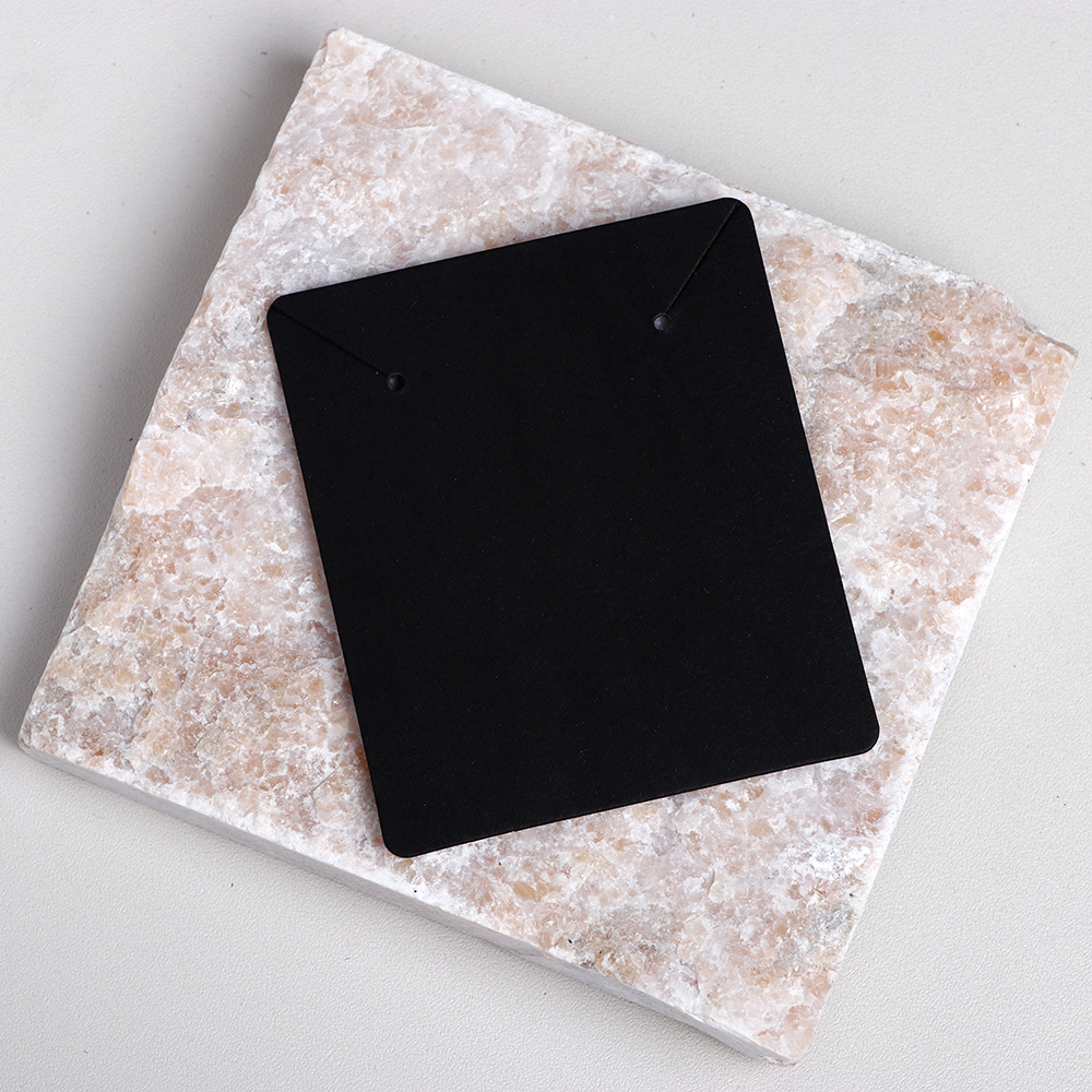 50 pieces 6x9cm Round Corner Earring Display Cards For Jewelry Package (Donimay)(Personalise Available)