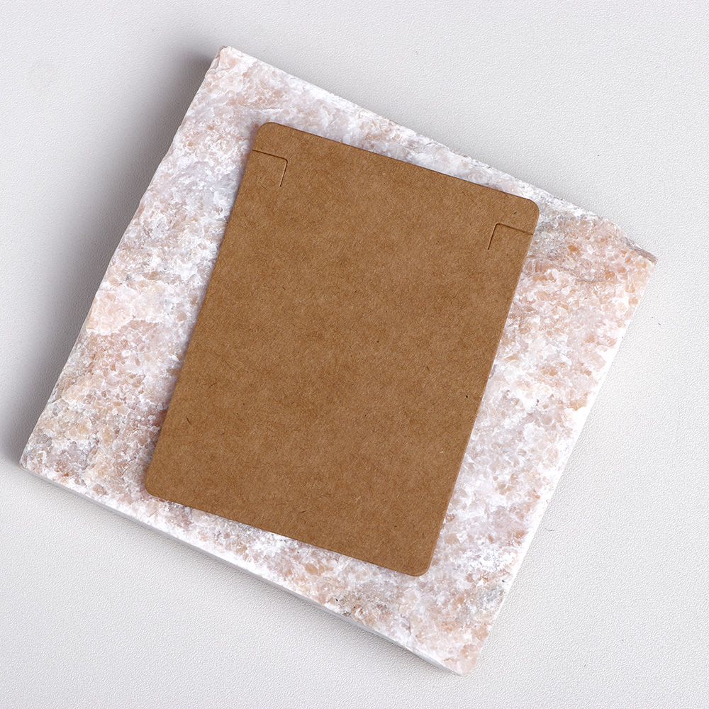 50 pieces 6x8cm Round Corner Necklace Display Cards For Jewelry Package (Donimay)(Personalise Available)
