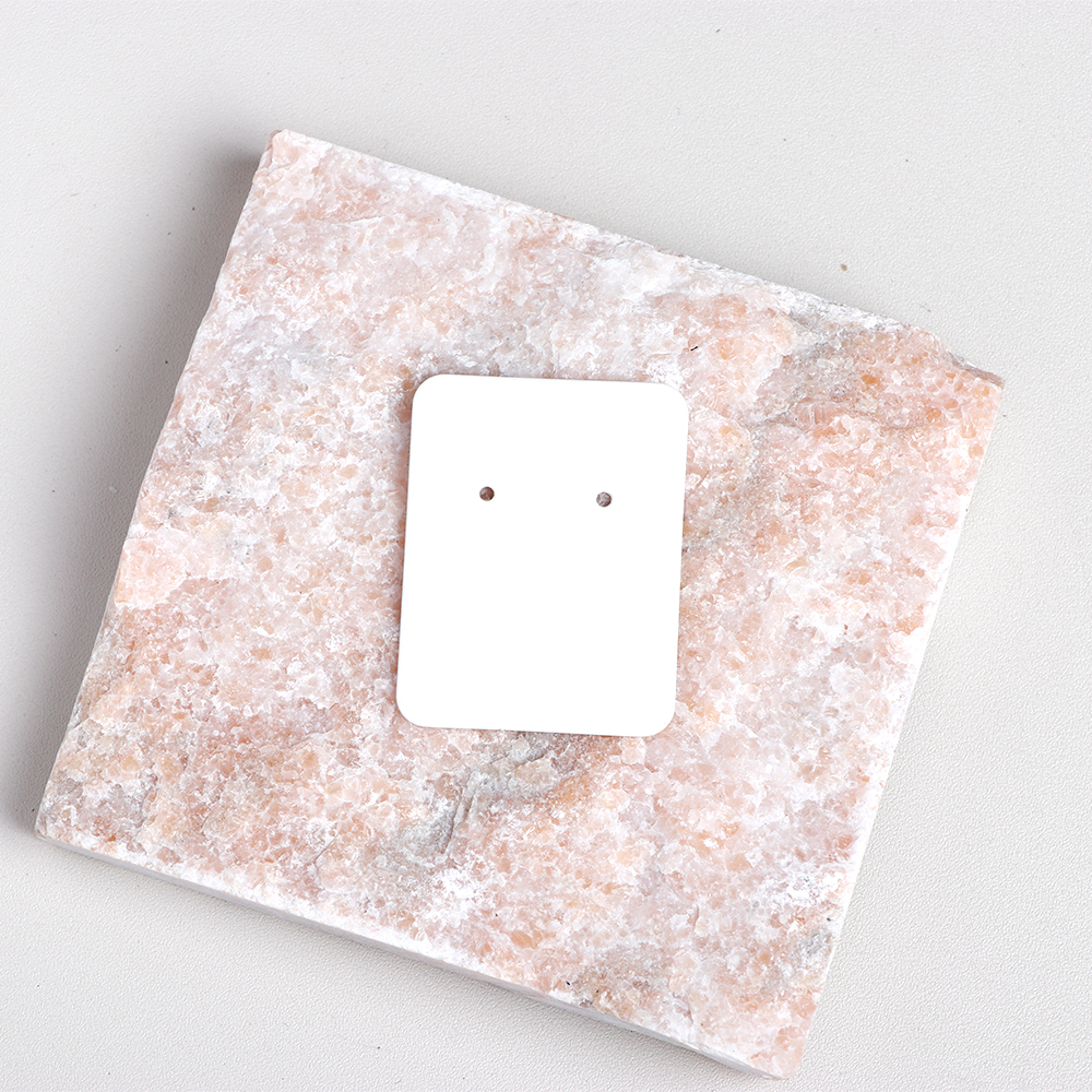 50 pieces 3.5x4.5cm Vertial Round Earring Display Cards For Jewelry Package (Donimay)(Personalise Available)