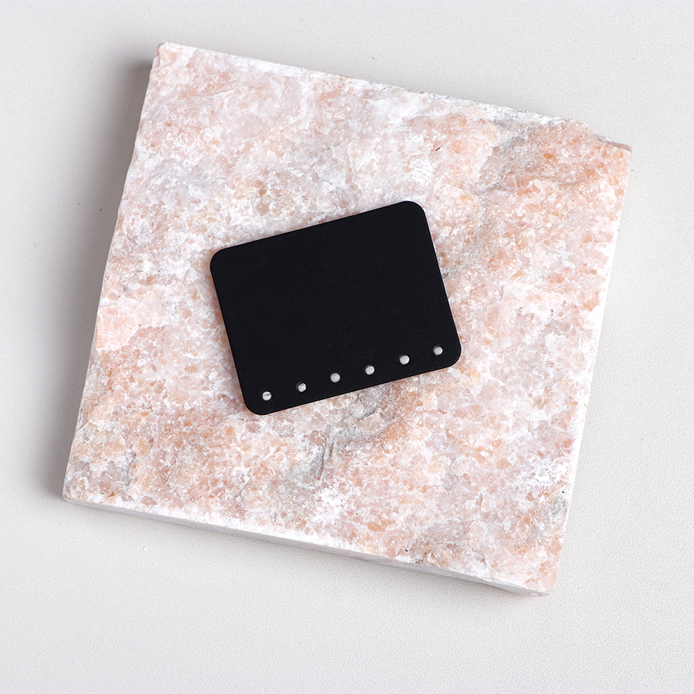 50 pieces 3.5x4.5cm Vertial 6 Holes Round Earring Display Cards For Jewelry Package (Donimay)(Personalise Available)