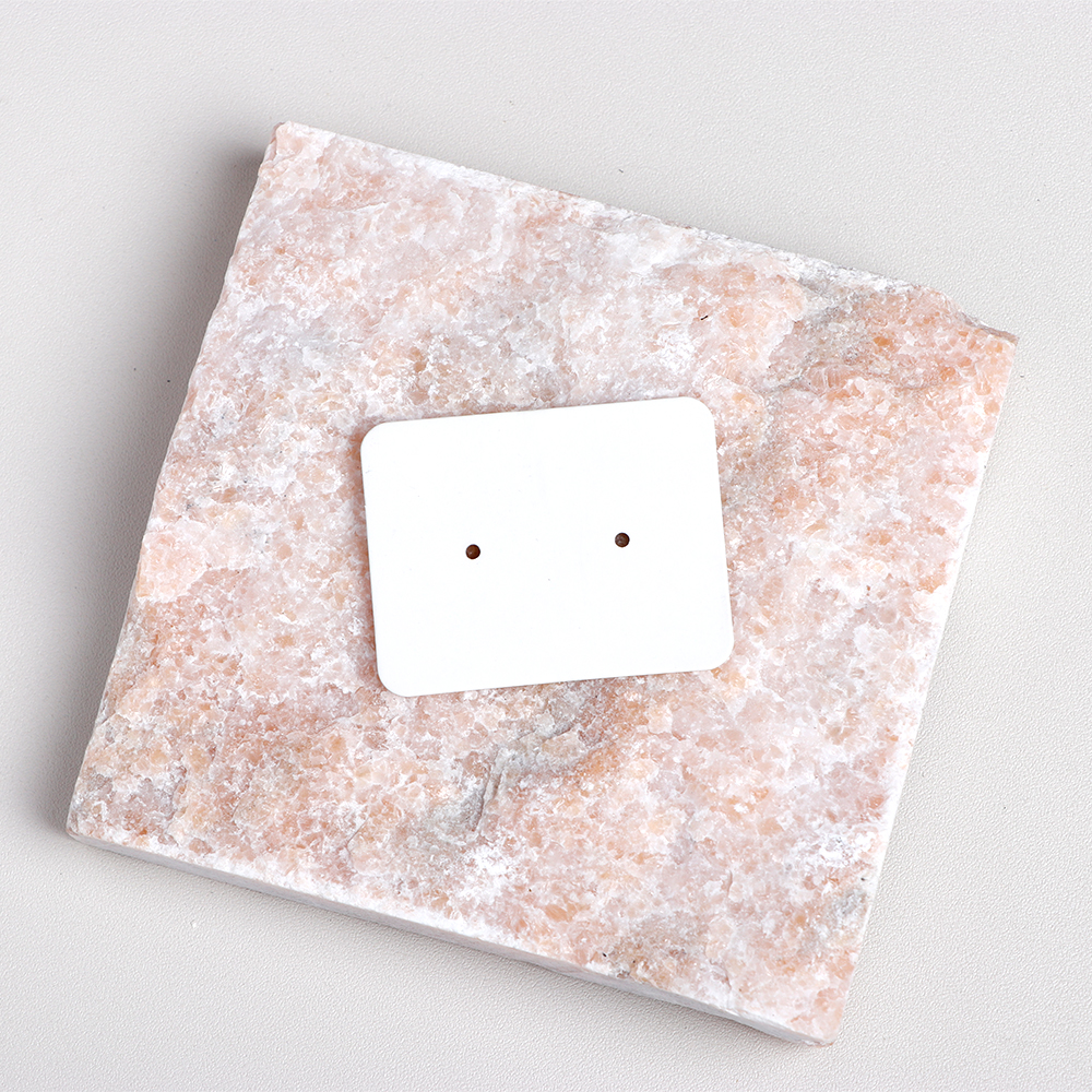 50 pieces 3.5x4.5cm Horzional Round Earring Display Cards For Jewelry Package (Donimay)(Personalise Available)