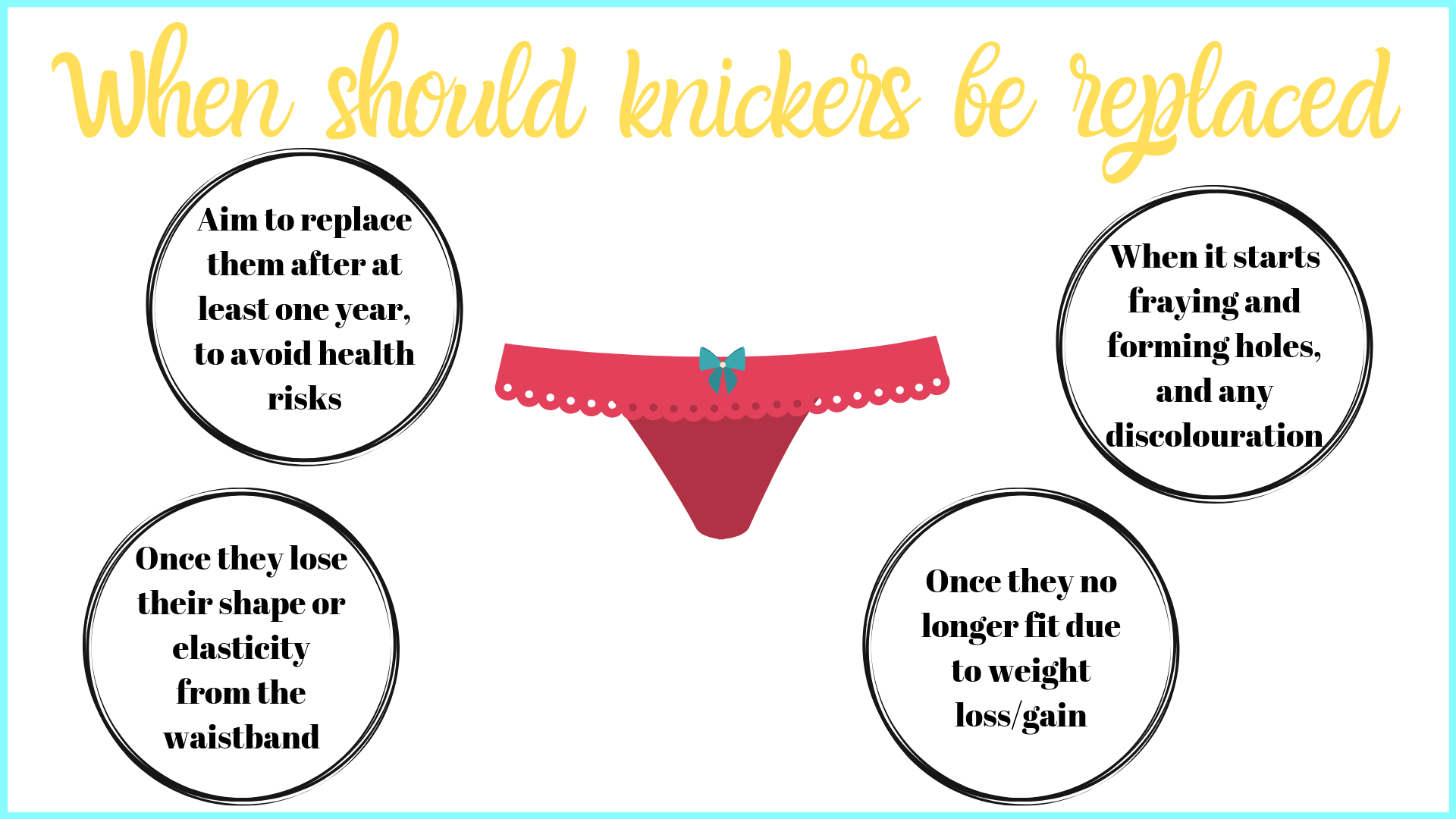 How Often Should You Replace Your Underwear