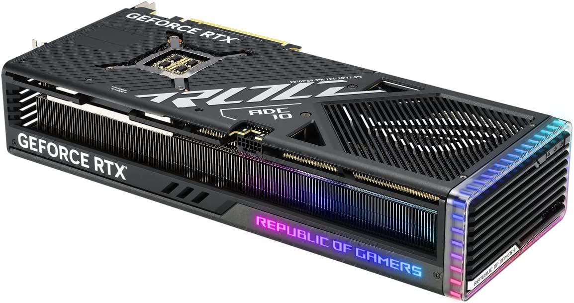 ASUS TUF Gaming GeForce RTX 4090 OC Edition Gaming Graphics Card (PCIe 4.0, 24GB GDDR6X, HDMI 2.1a, DisplayPort 1.4a, DLSS3 Support, Supports 4K)