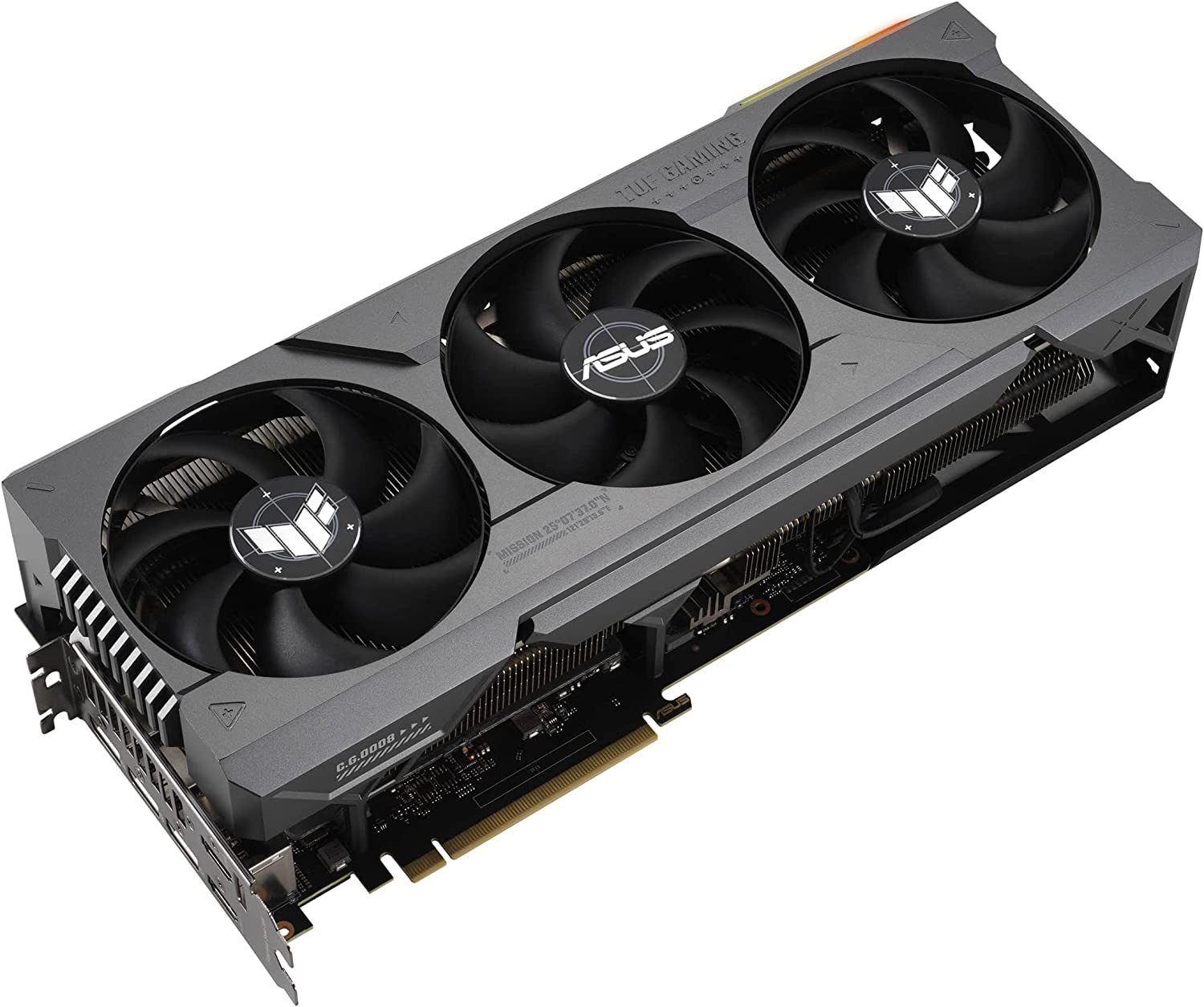 ASUS TUF Gaming GeForce RTX 4090 OC Edition Gaming Graphics Card (PCIe 4.0, 24GB GDDR6X, HDMI 2.1a, DisplayPort 1.4a, DLSS3 Support, Supports 4K)