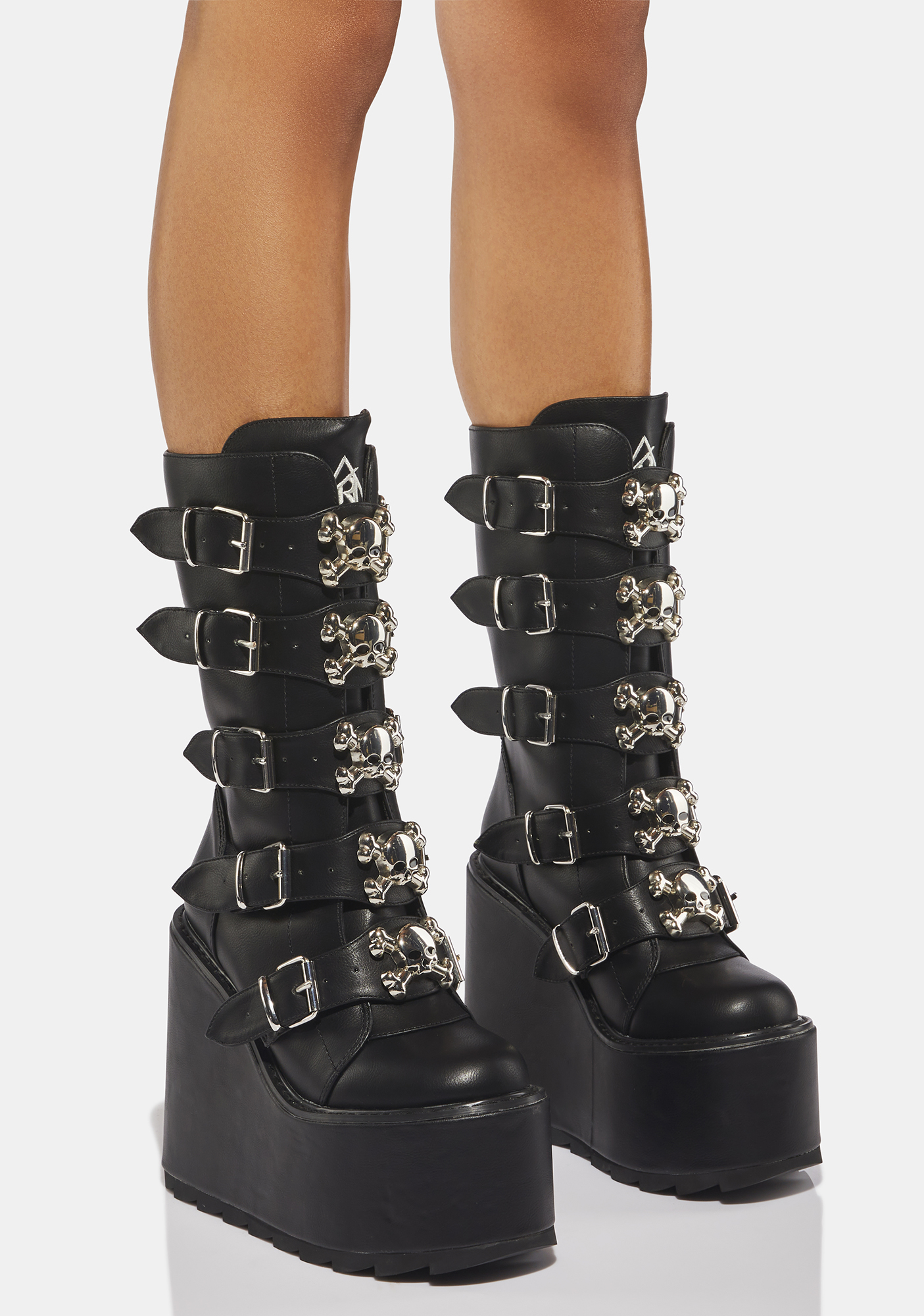 Dune Skull Platform Boots