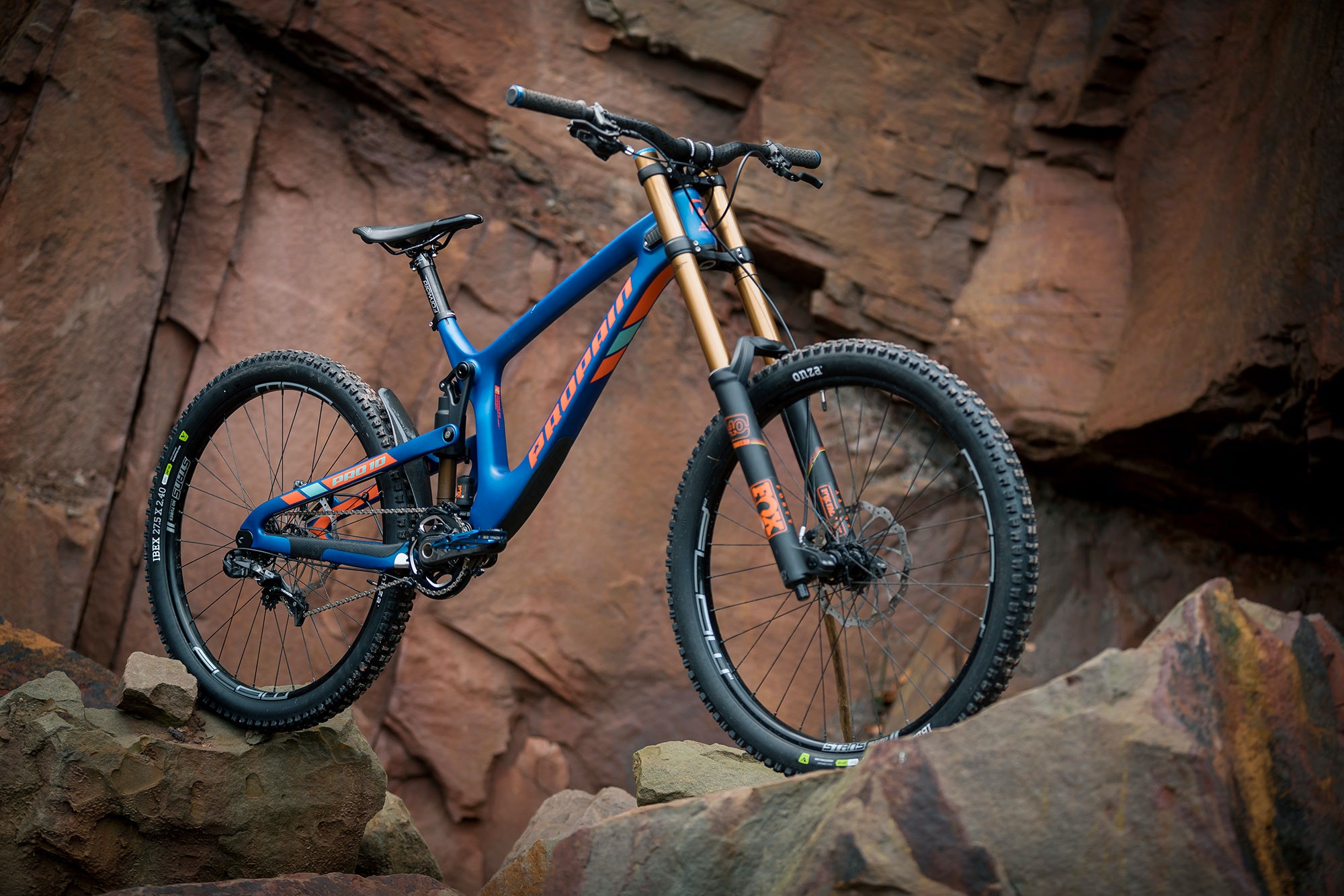 mountain biking downhill bike