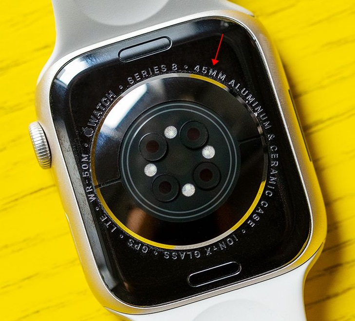 apple watch size