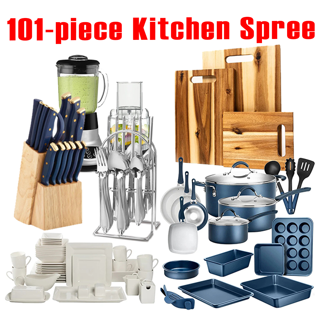Limited-time Promotion, 101-piece Kitchen Spree, Meeting All The Needs Of The Kitchen