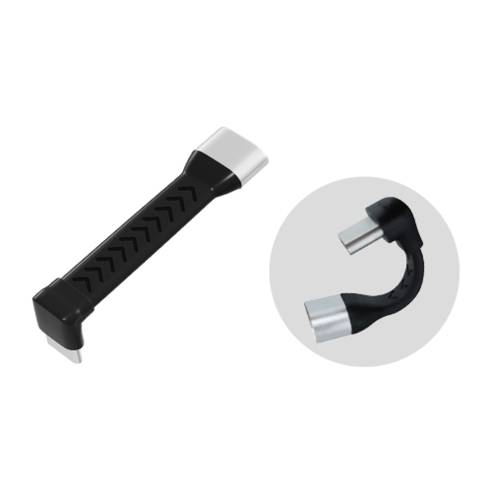 Type-C Male To Female U-Shaped Flexible Adapter Cable