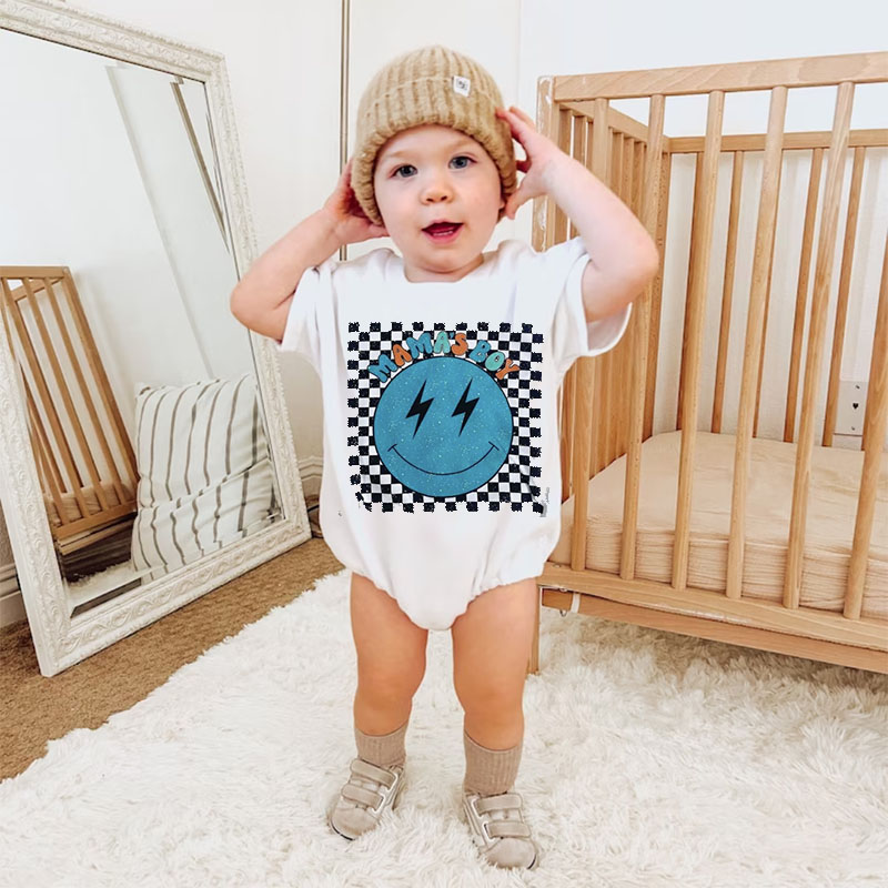 Baby MAMA‘S BOY Print Bodysuit