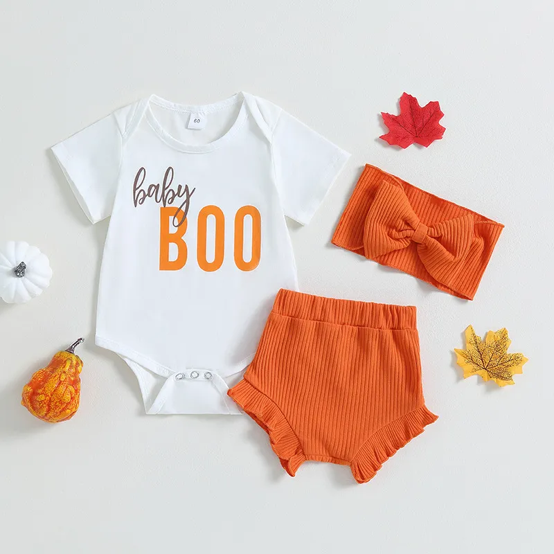 3-Piece Baby Boo Halloween Suit
